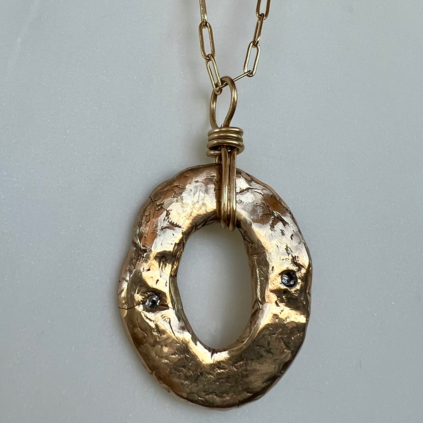 Bronze pendant 020