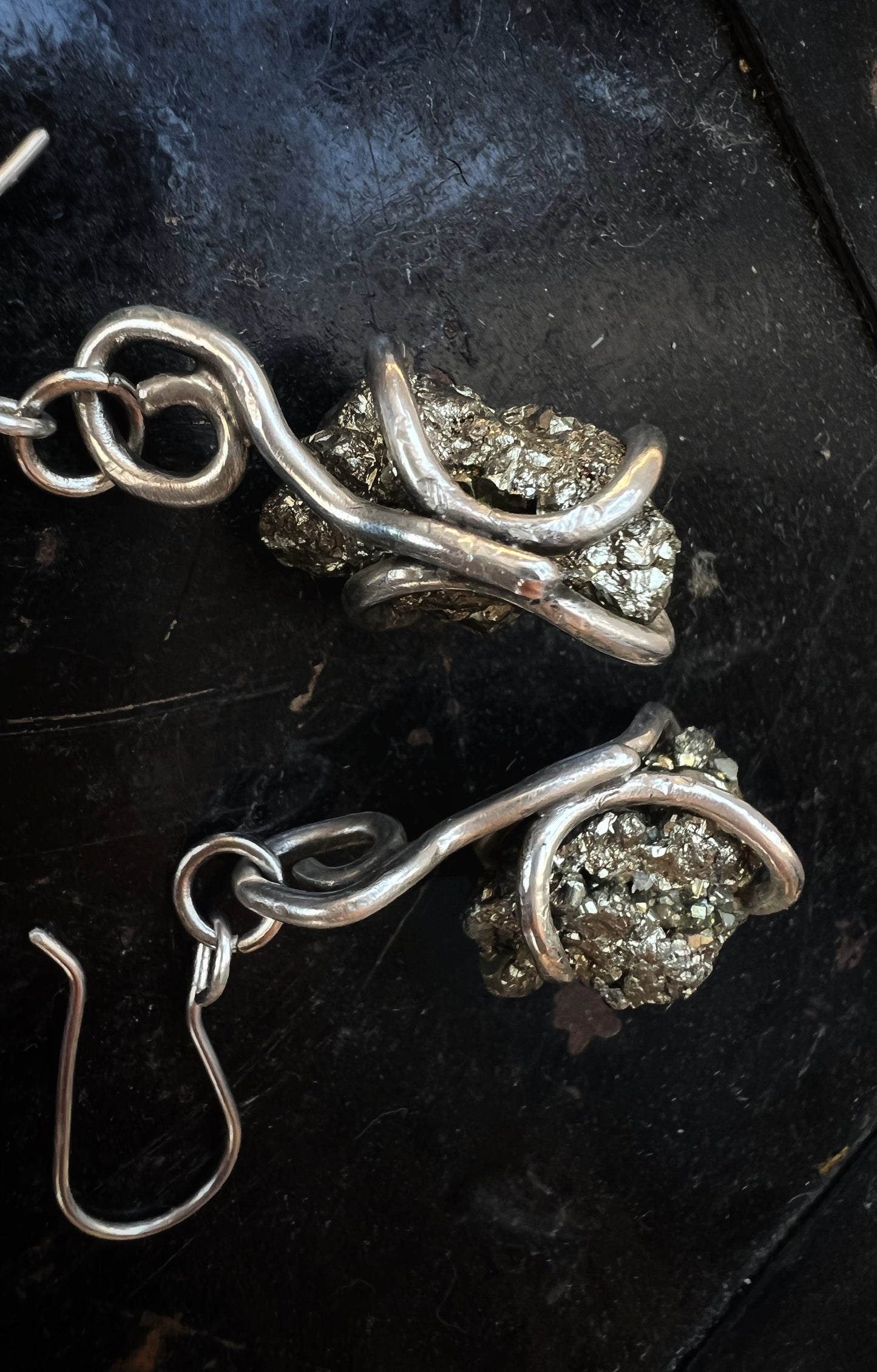 Pyrite Earrings