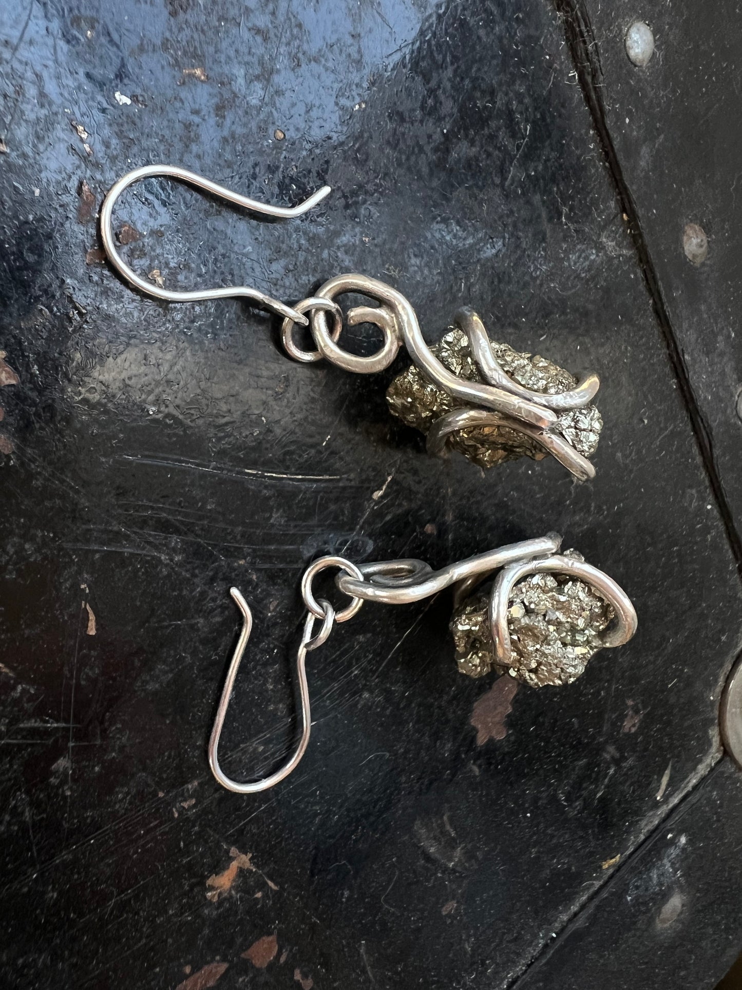 Pyrite Earrings