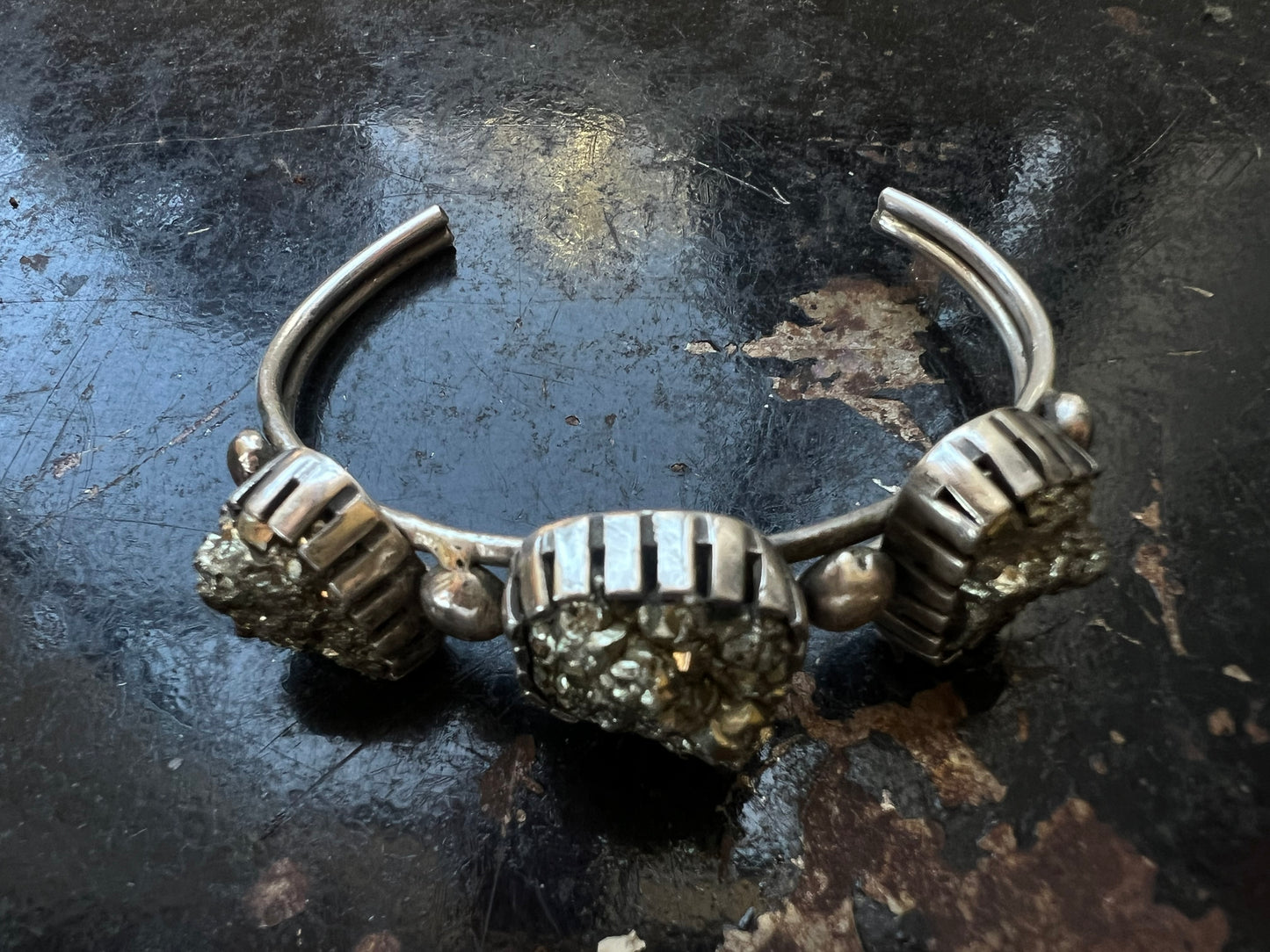 Pyrite Cuff