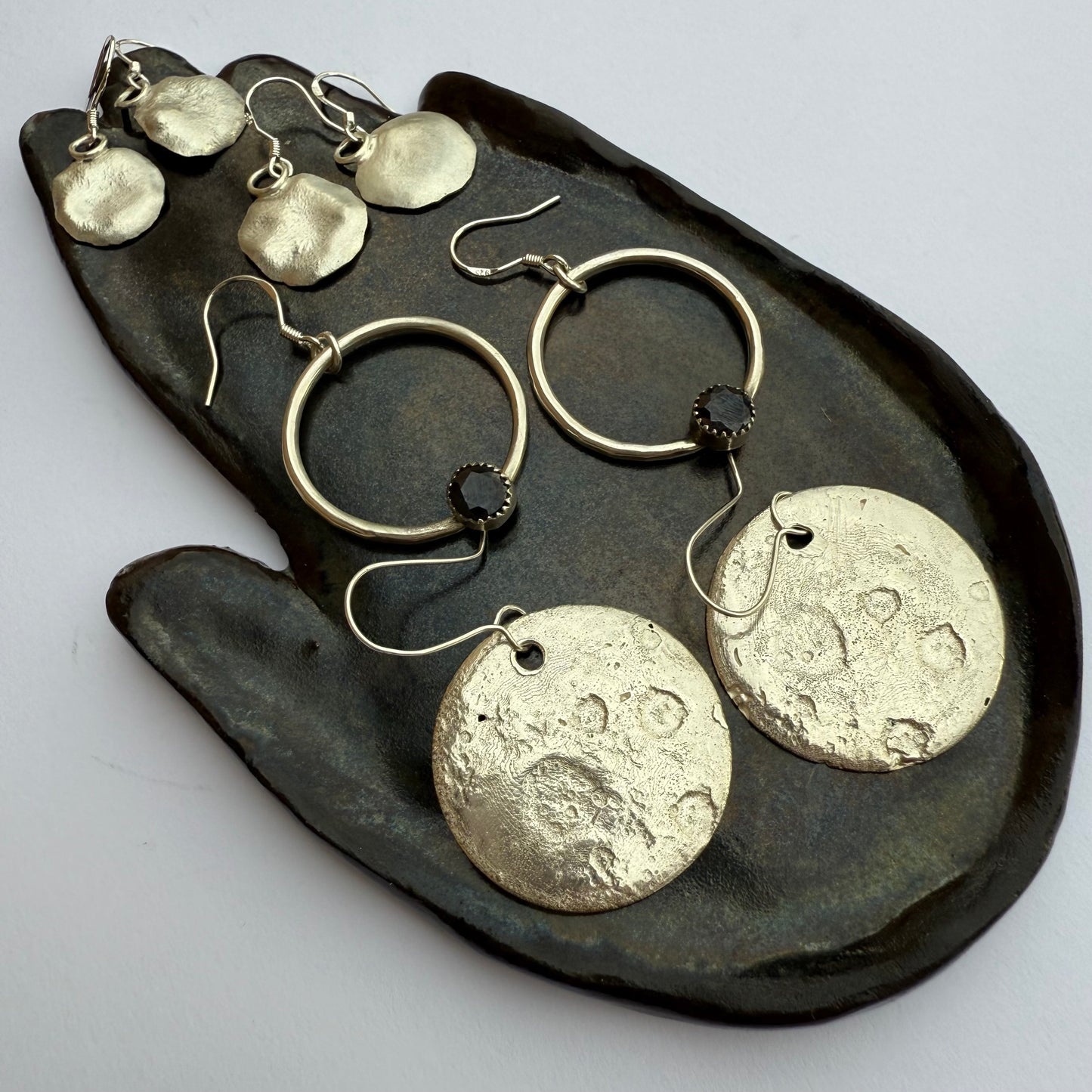 Onyx Hoops