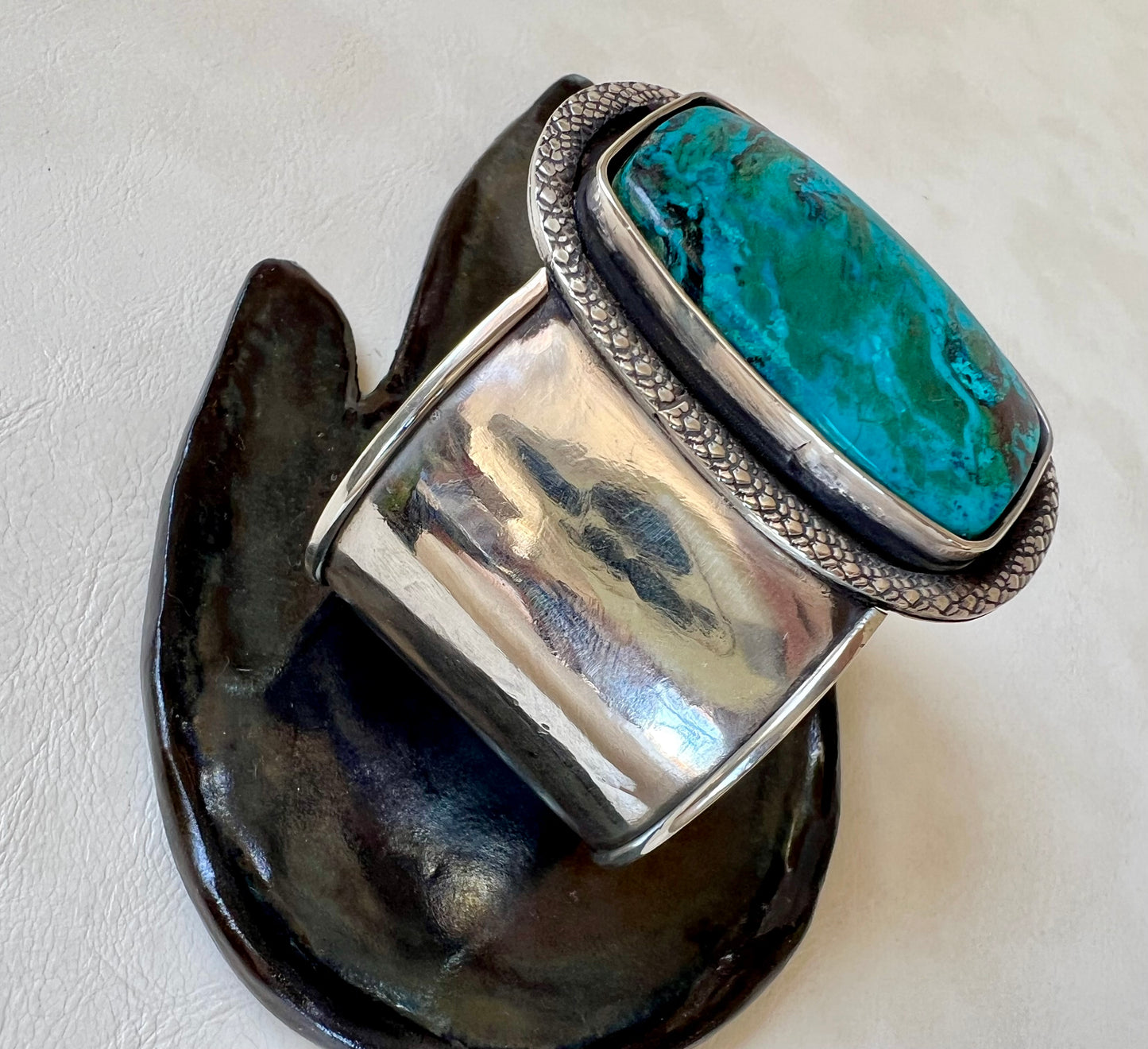 Chrysoprase Cuff