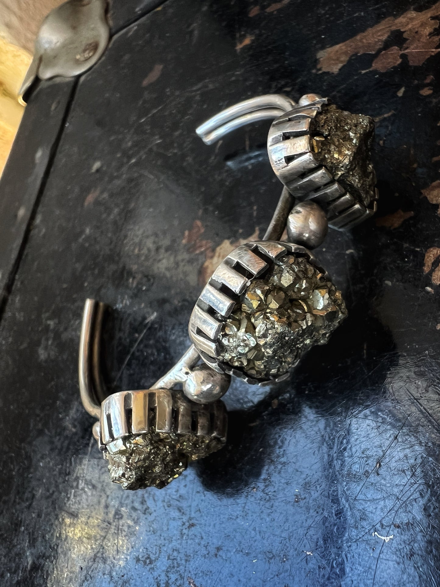 Pyrite Cuff