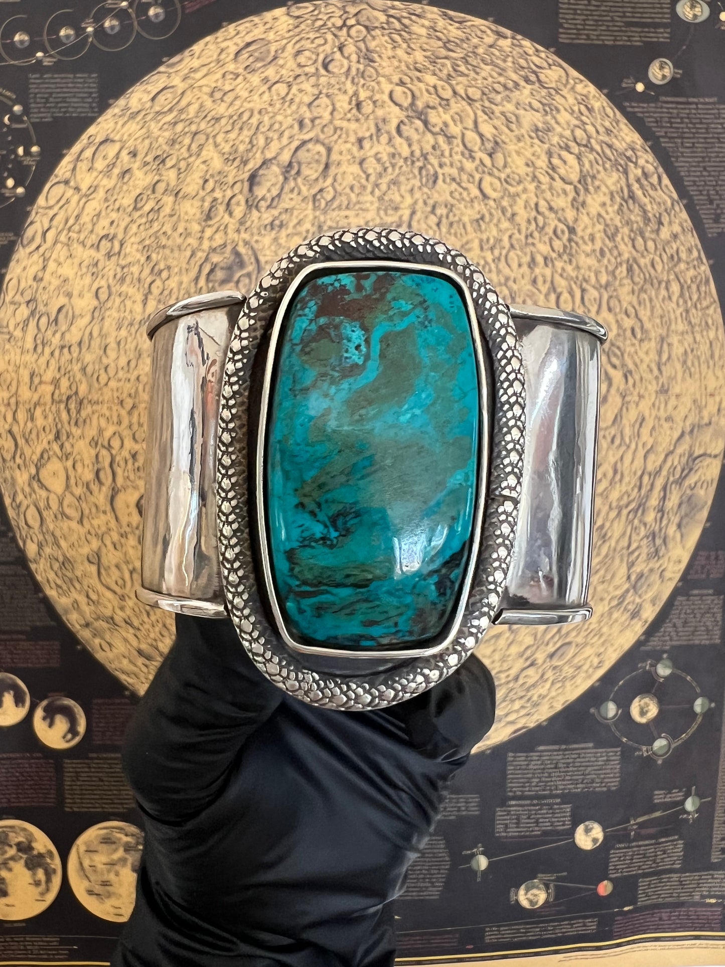 Chrysoprase Cuff