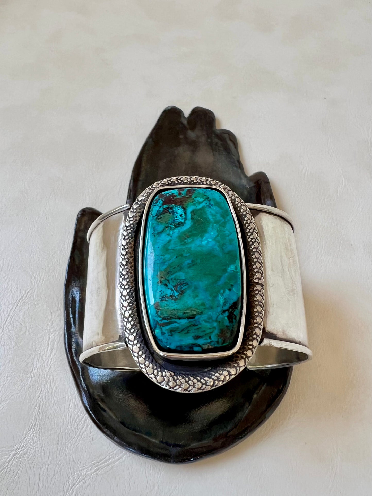 Chrysoprase Cuff