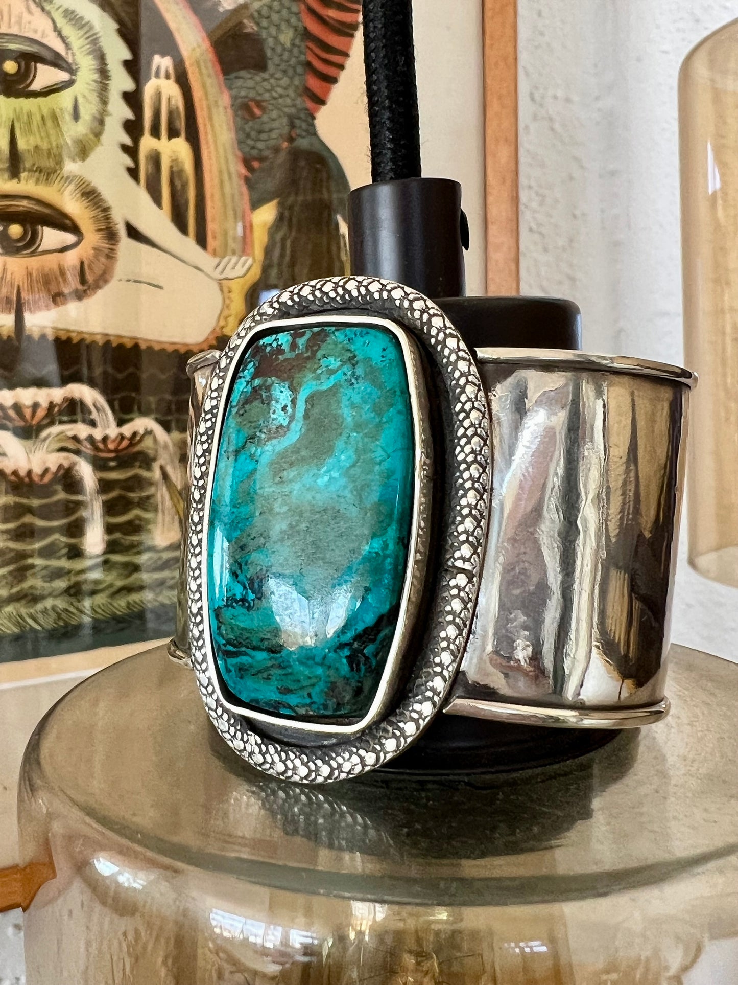 Chrysoprase Cuff