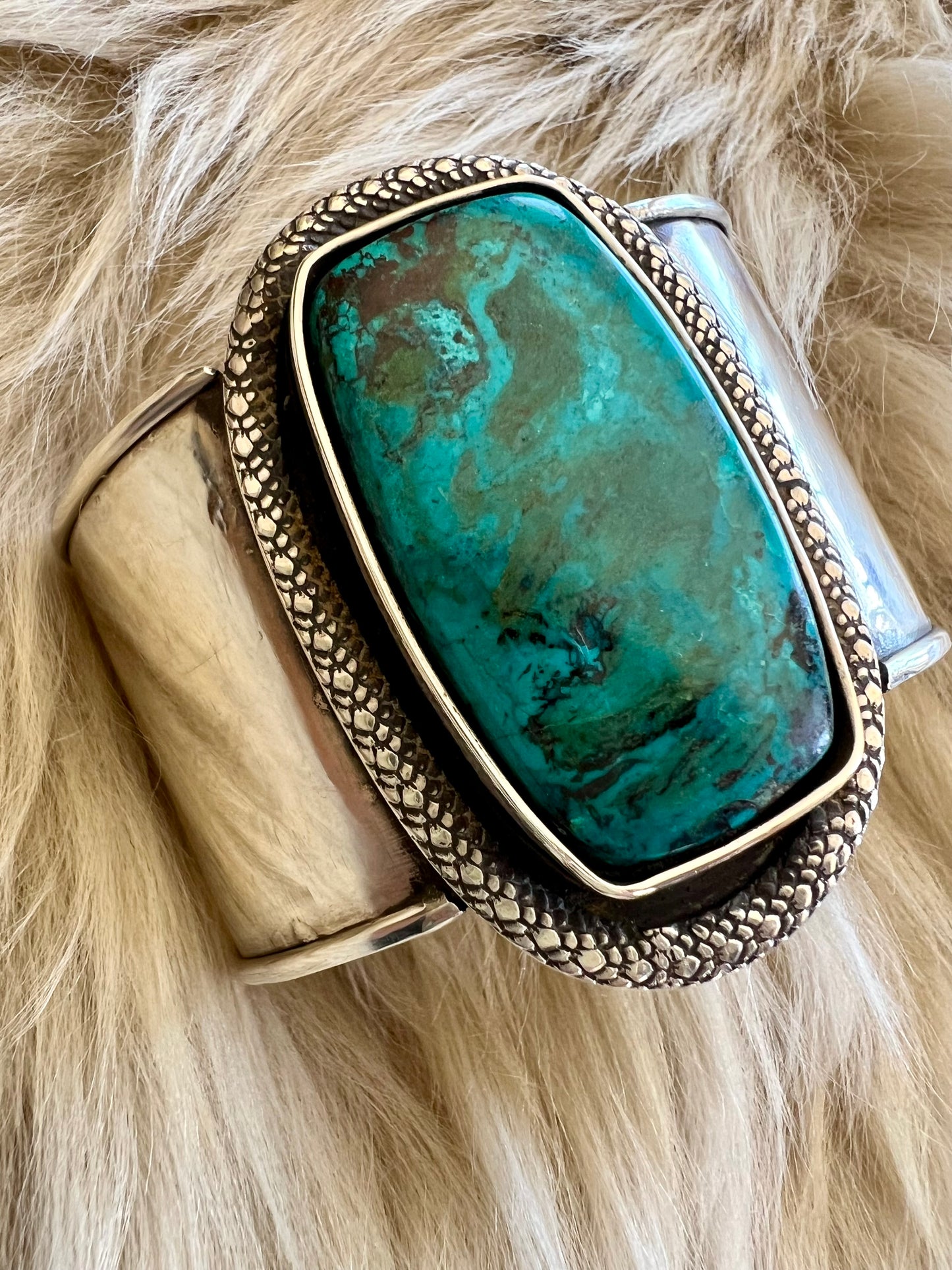 Chrysoprase Cuff
