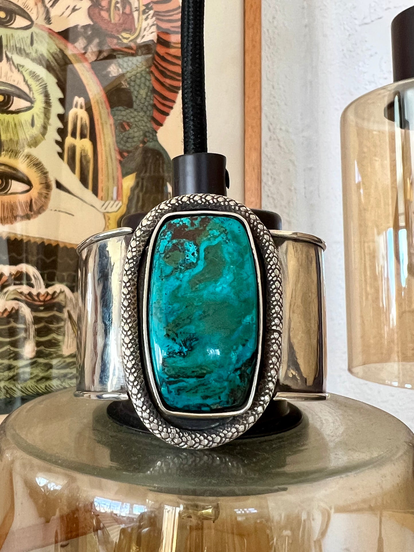 Chrysoprase Cuff