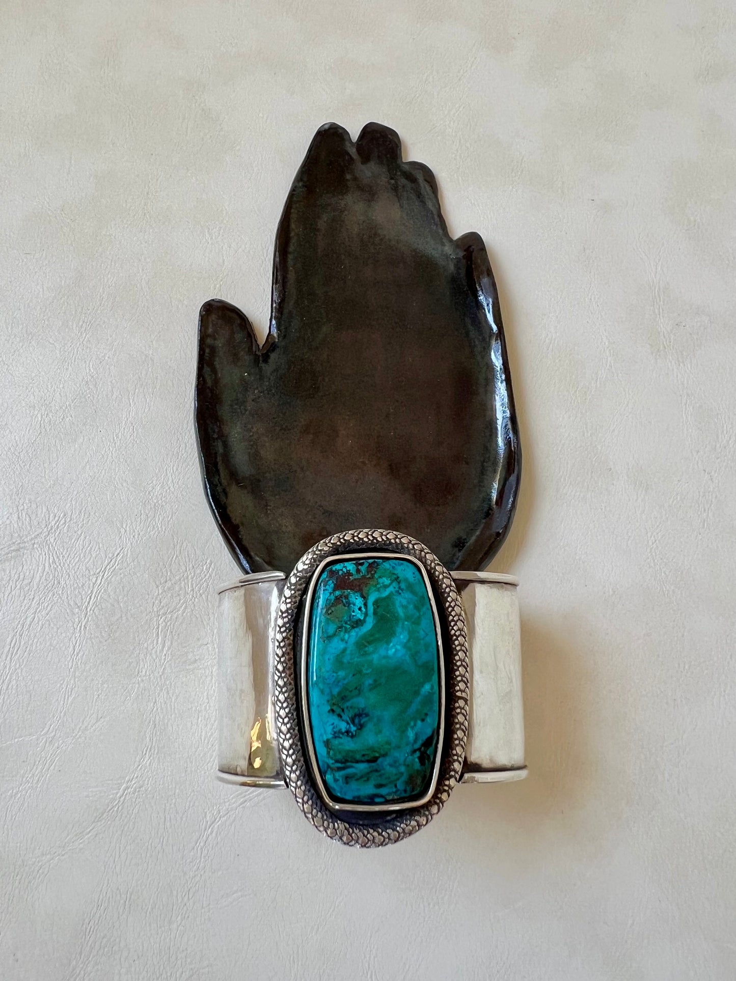 Chrysoprase Cuff