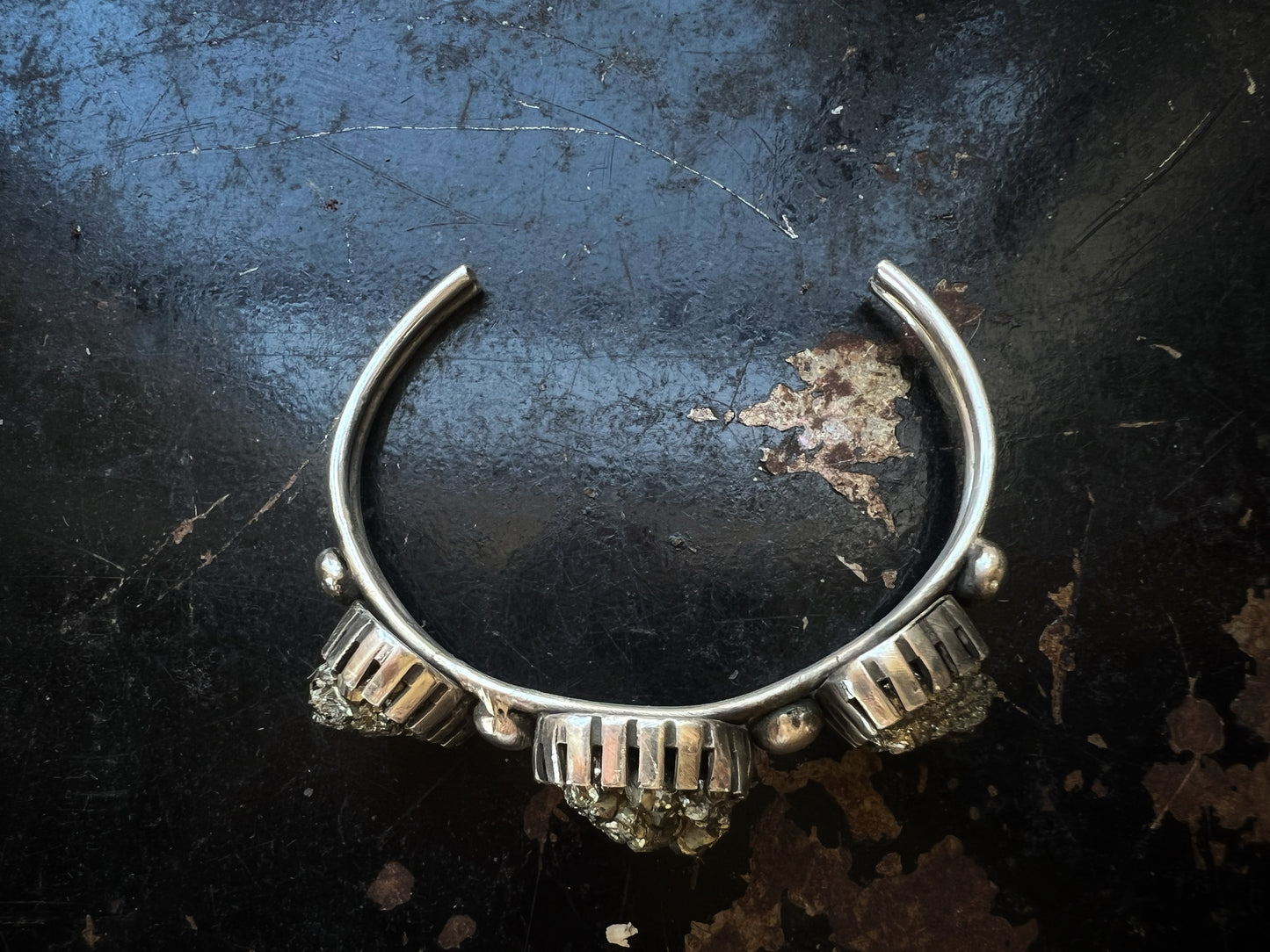 Pyrite Cuff