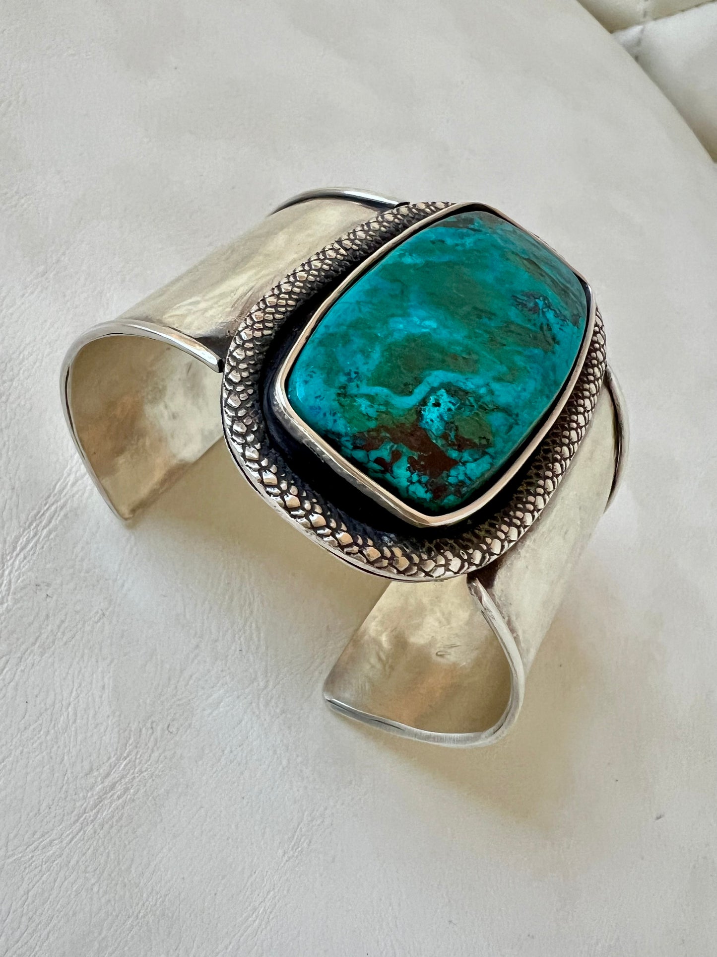 Chrysoprase Cuff