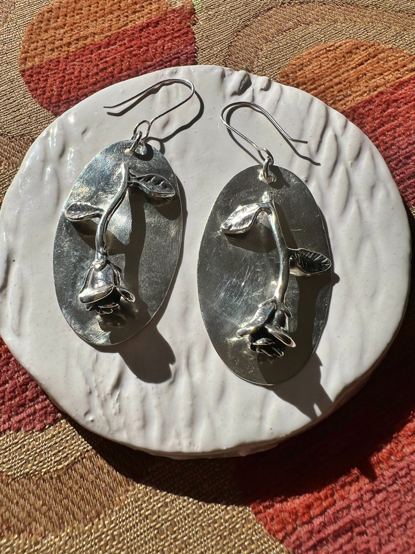 It Must Have Been the Roses Earrings