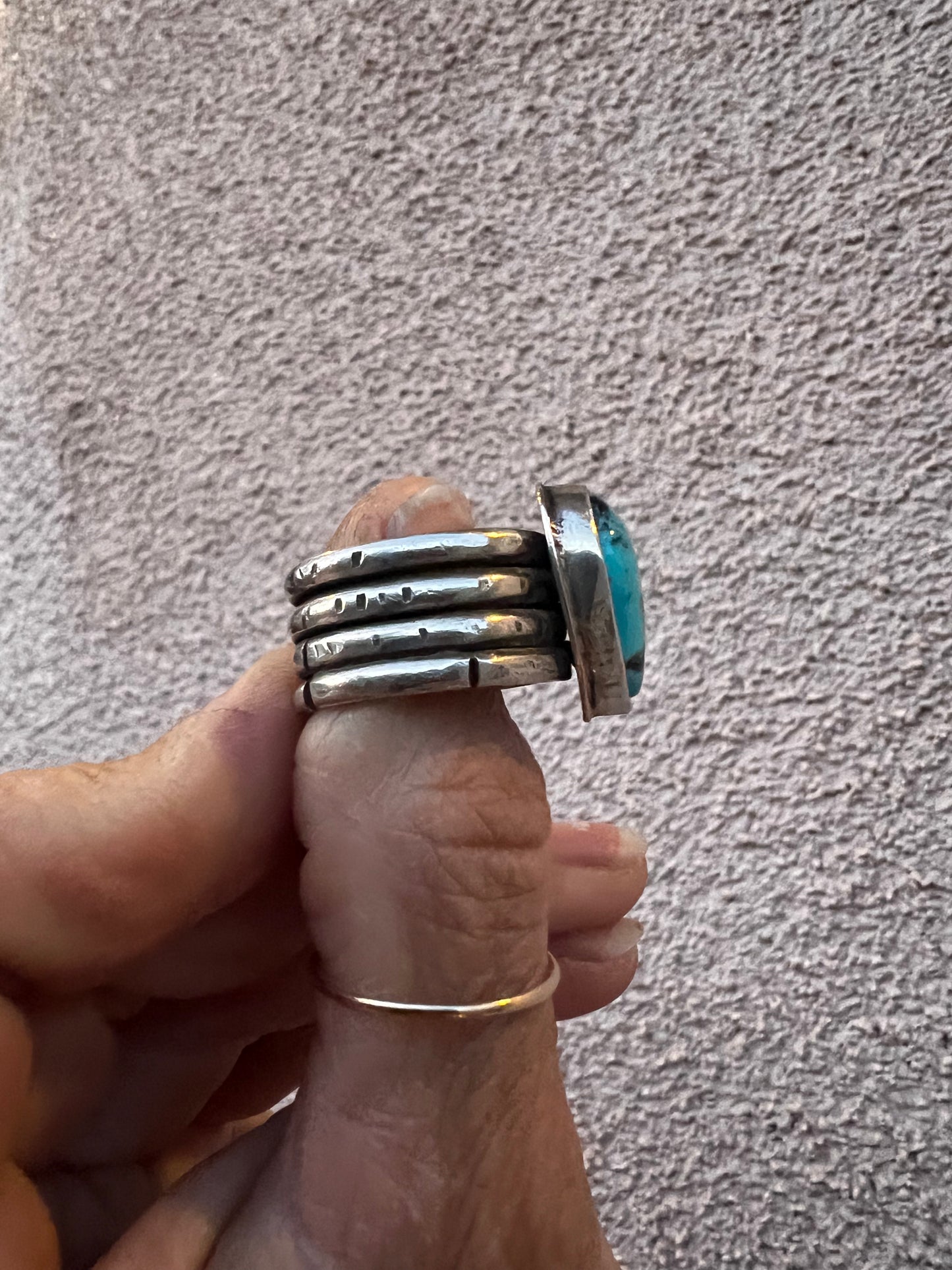 Turquoise Ring — size 8, OOAK