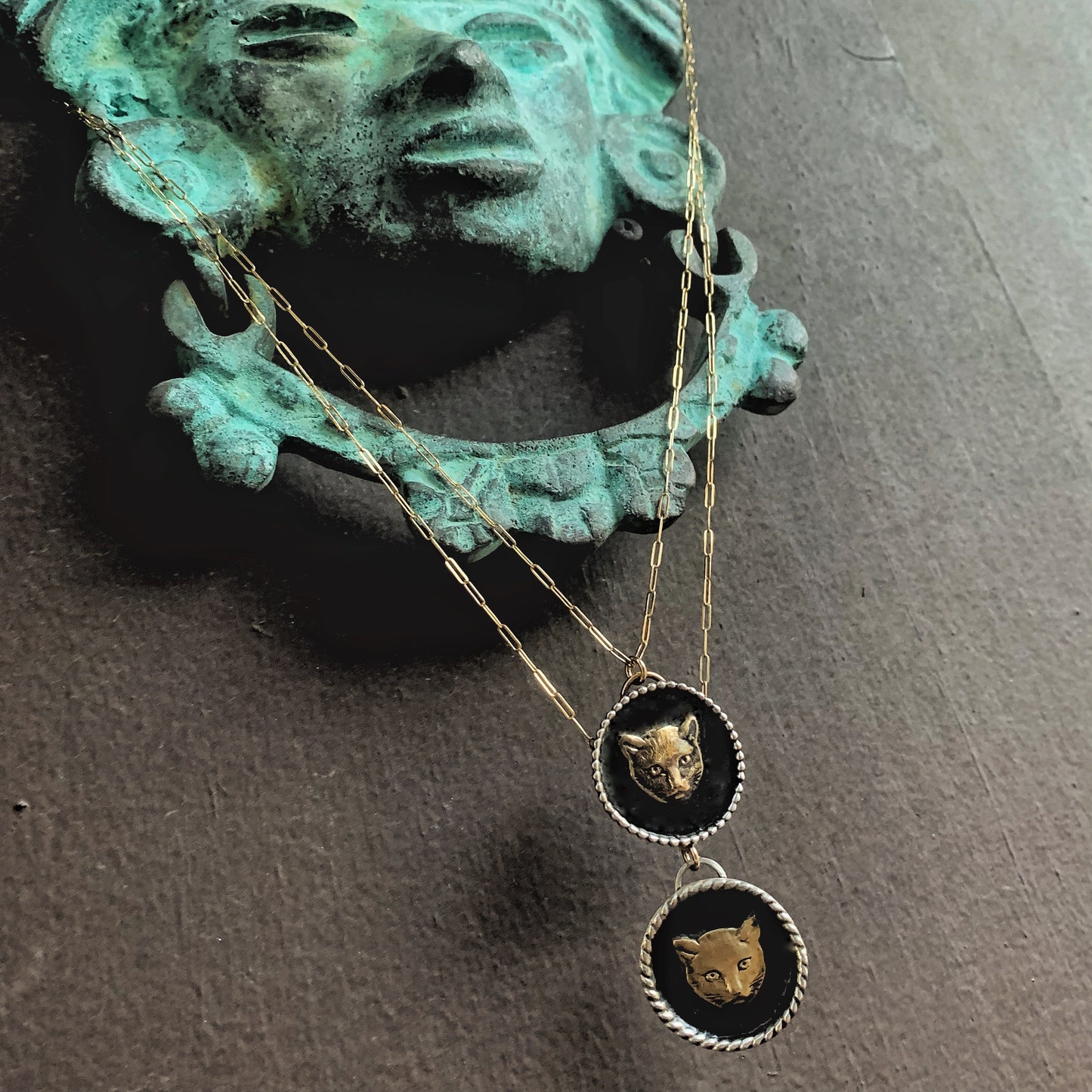 Cat Coin Necklace