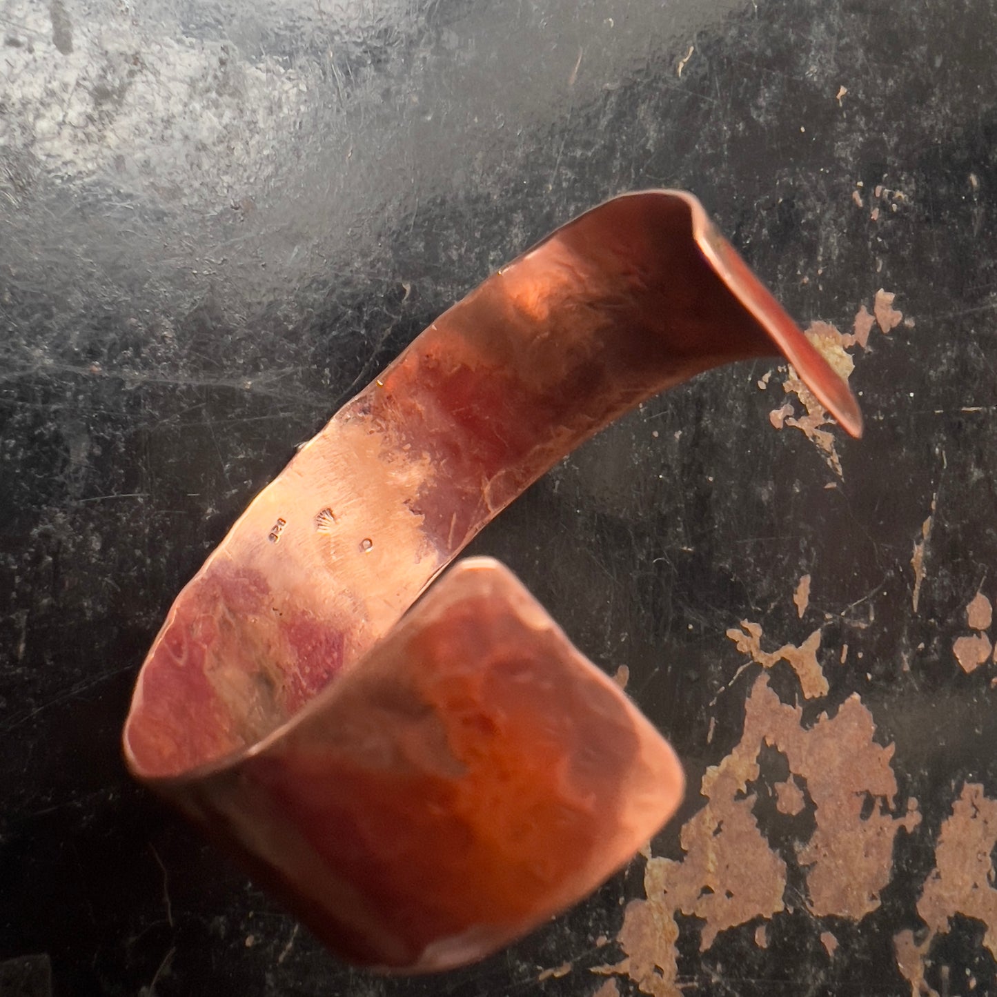 Copper Rose Cuff