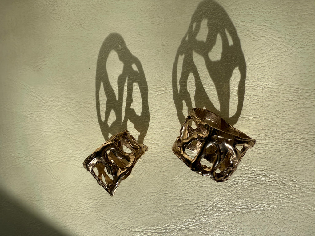 Sculptural Ring - Now in 14k Gold! - Made to order