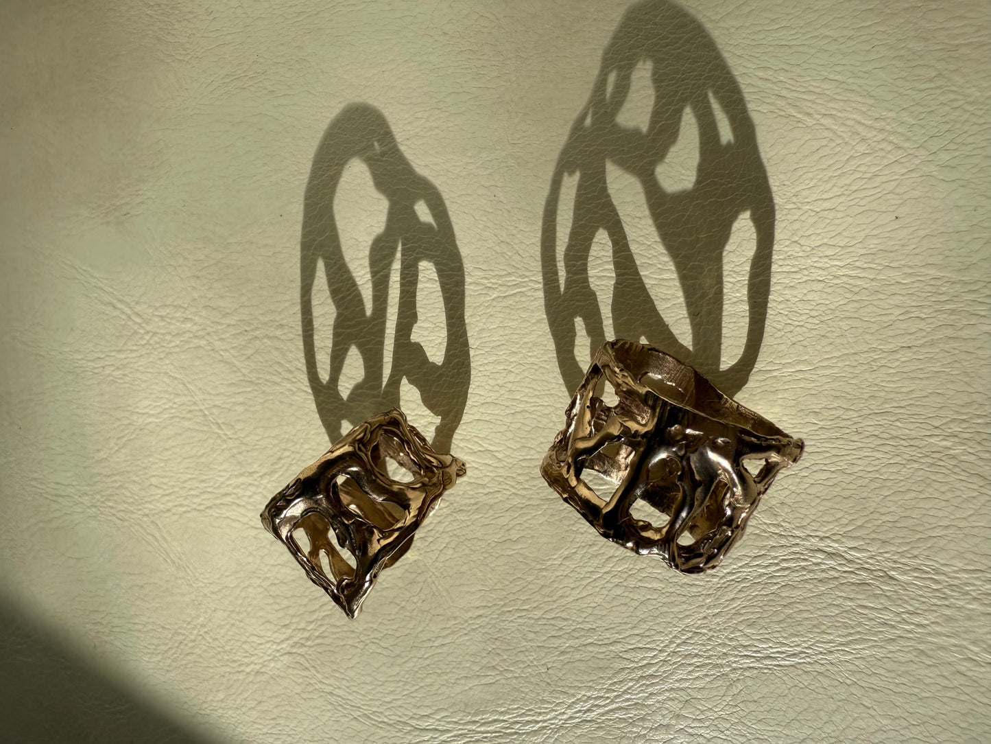 Sculptural Ring - Now in 14k Gold! - Made to order