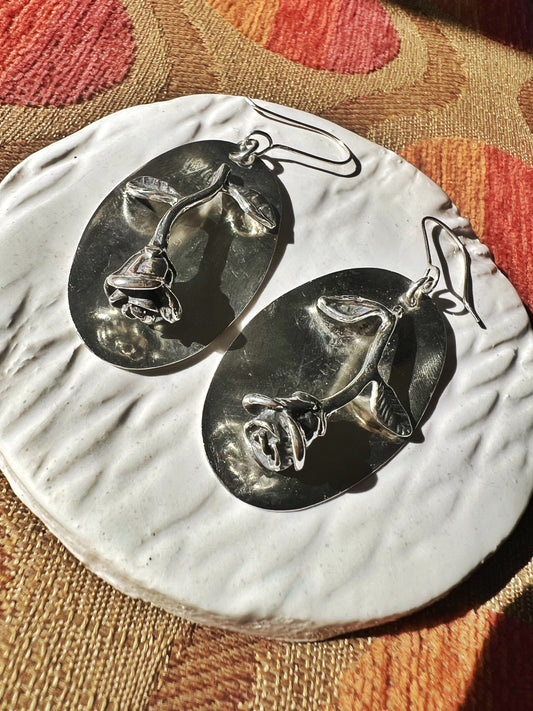 It Must Have Been the Roses Earrings