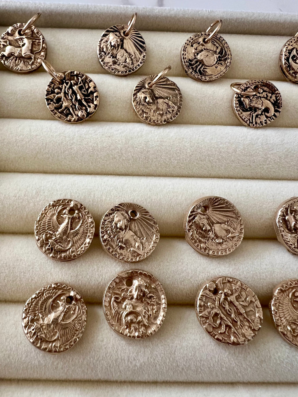 Zodiac charms