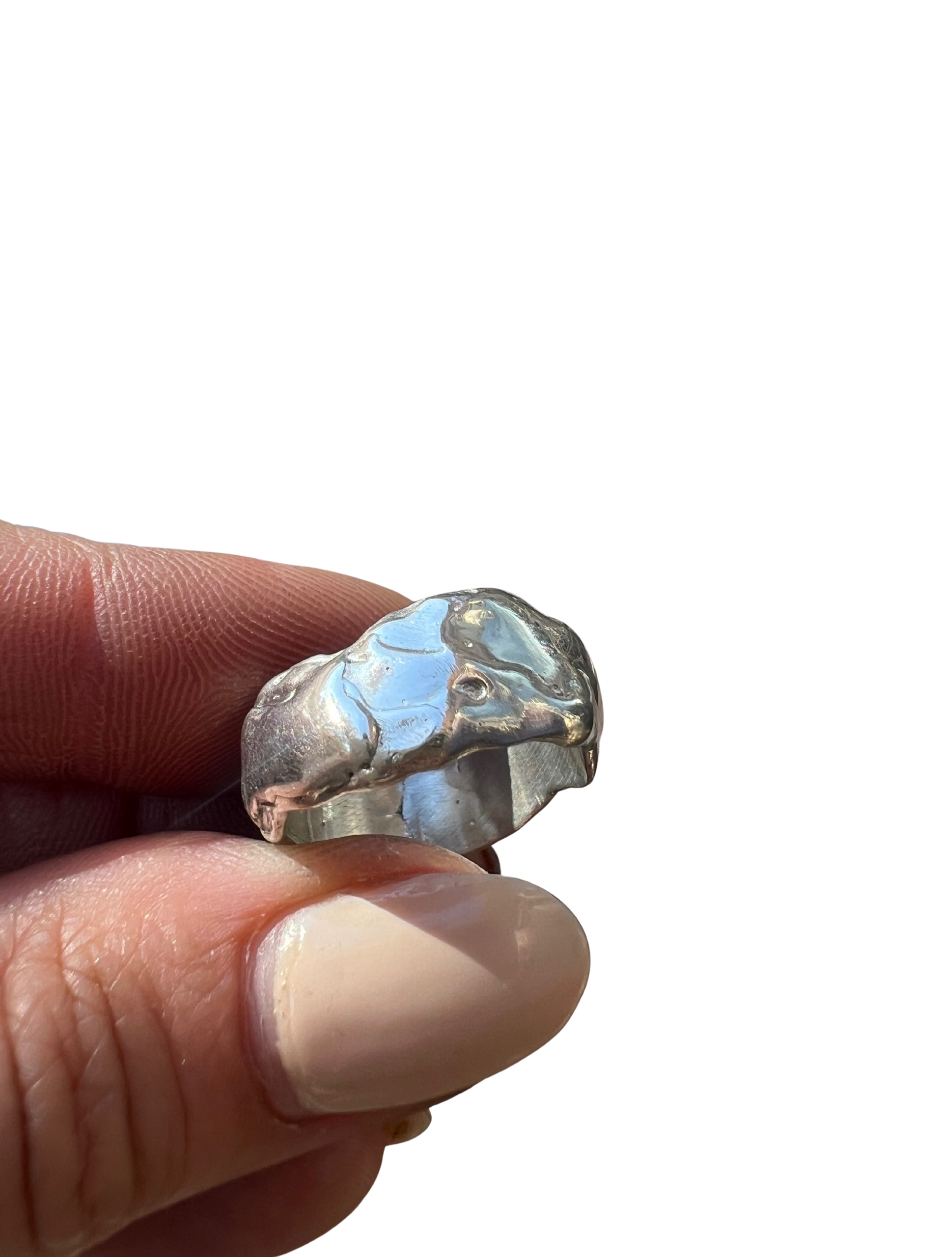 【最終値下】j products_ silver925 melty ring M Size 5 Silver Melty Ring – Sunhawk Studio