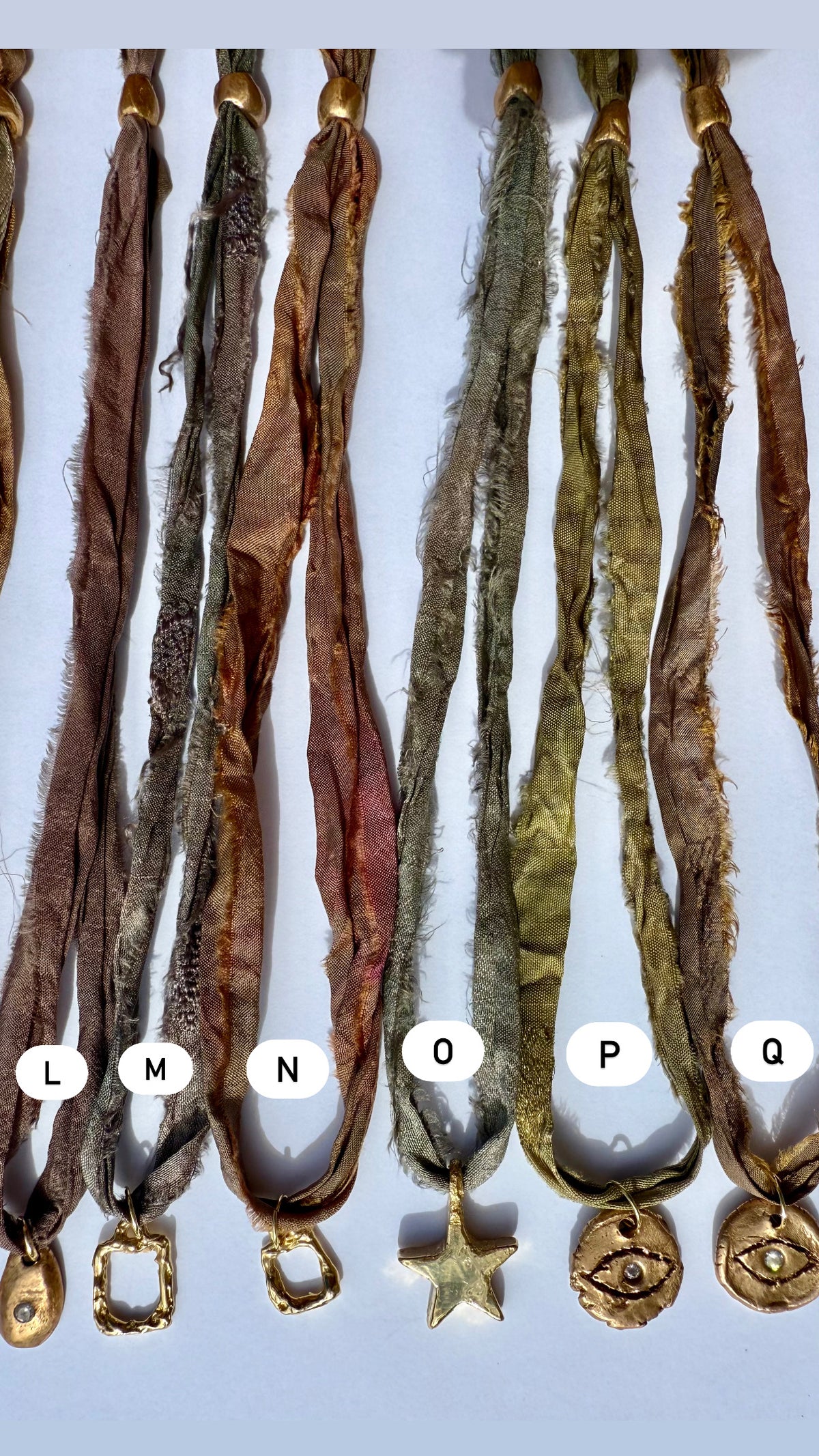 Sunworn Silk Ribbons — Bronze