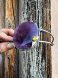 Brazilian Amethyst Cuff