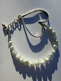 Heart & Biwa Pearls Bracelet