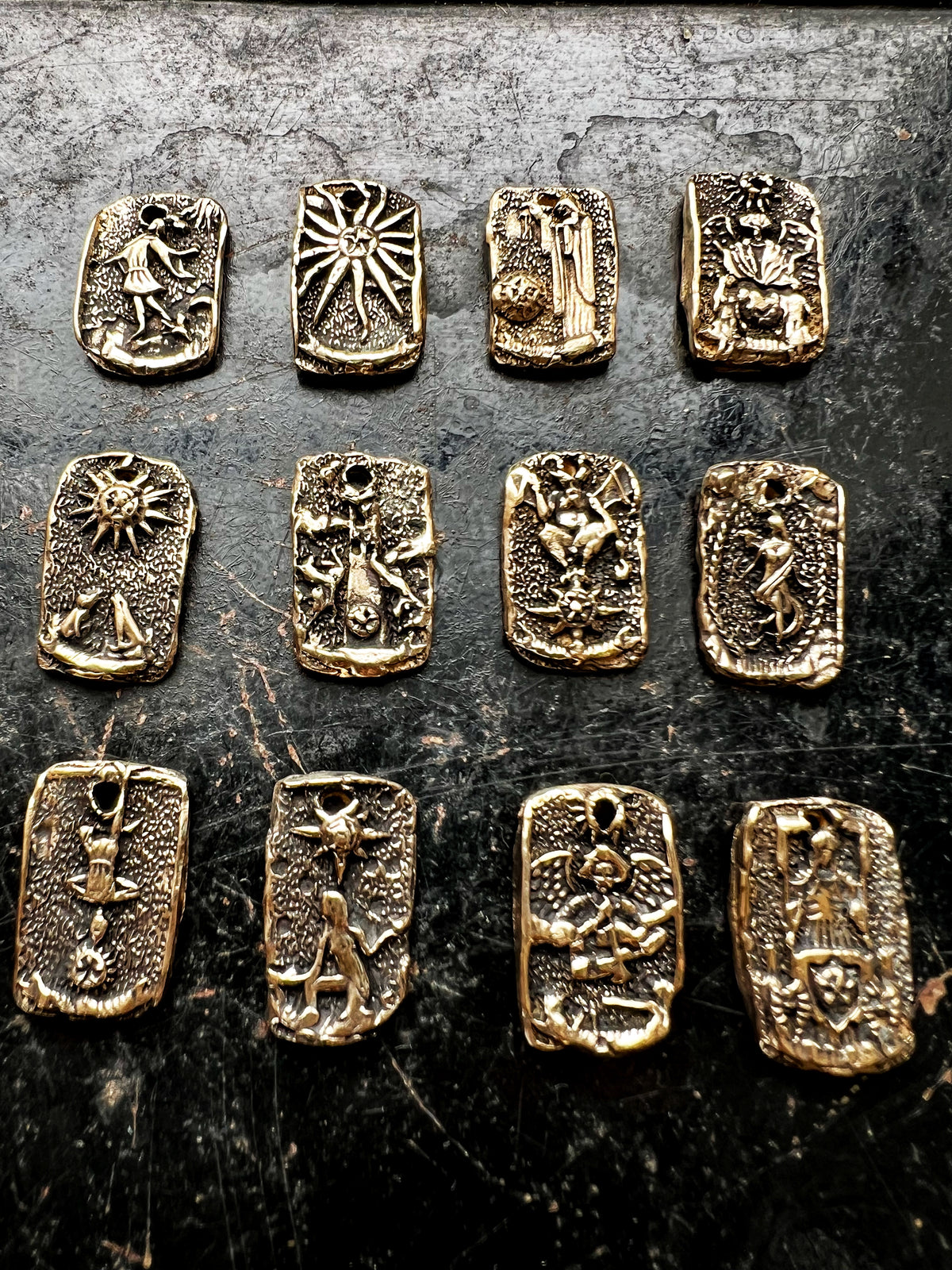 Tarot charms