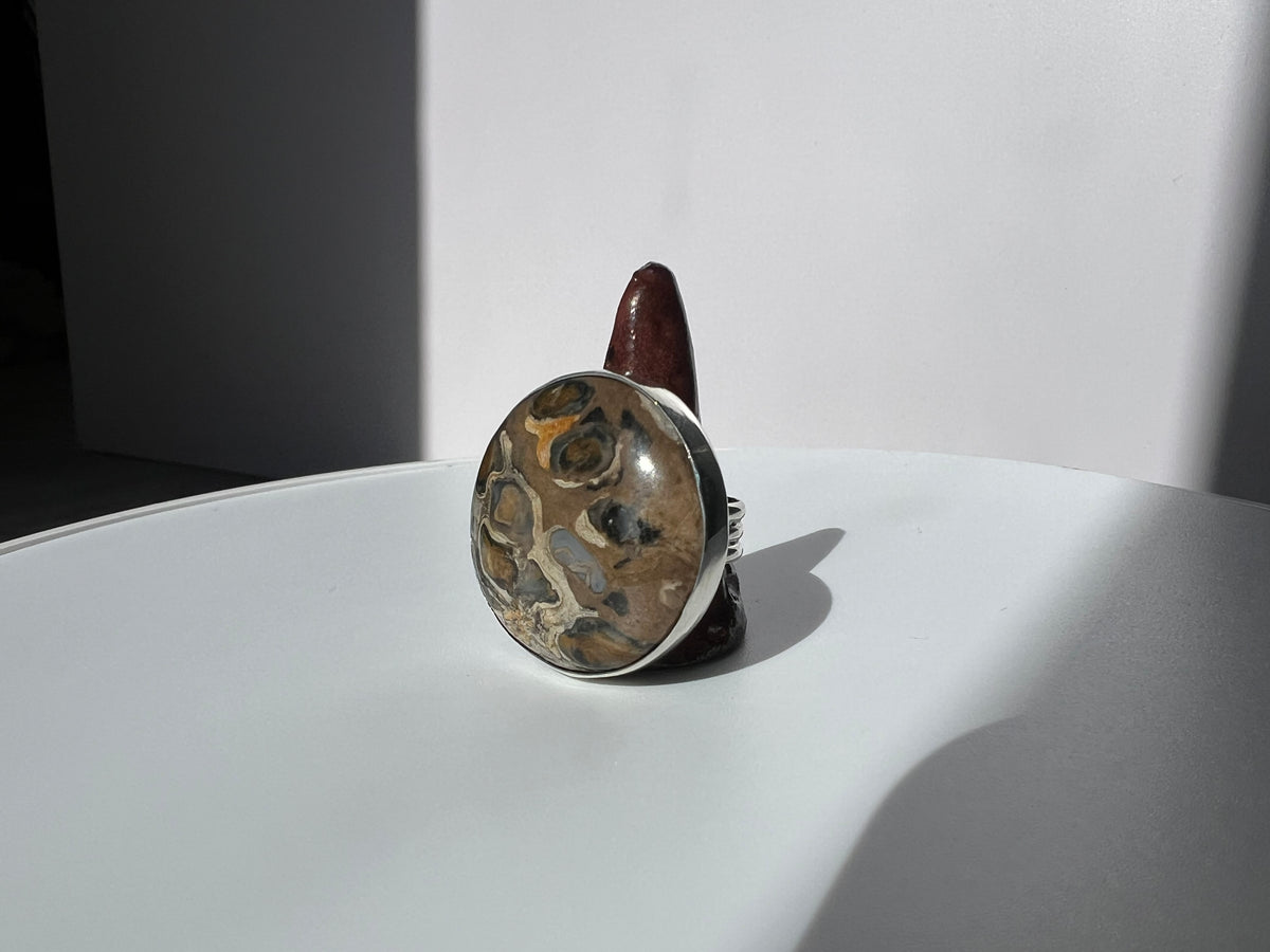 Palm Root Ring — 8