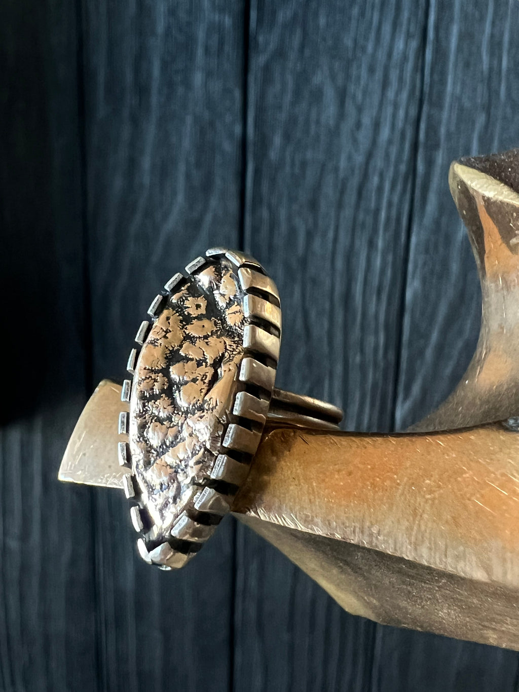 Bronze Nugget Ring