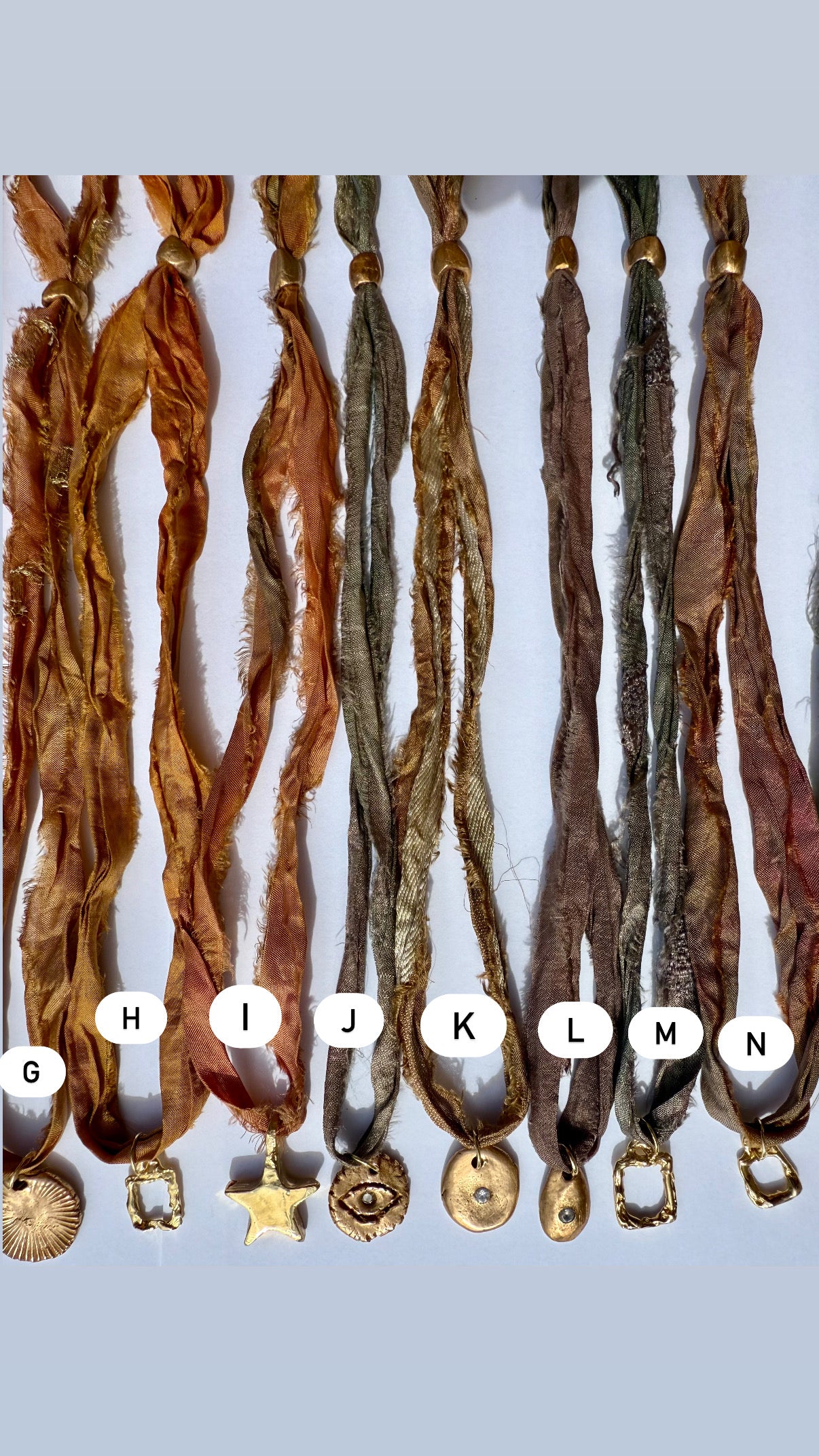 Sunworn Silk Ribbons — Bronze