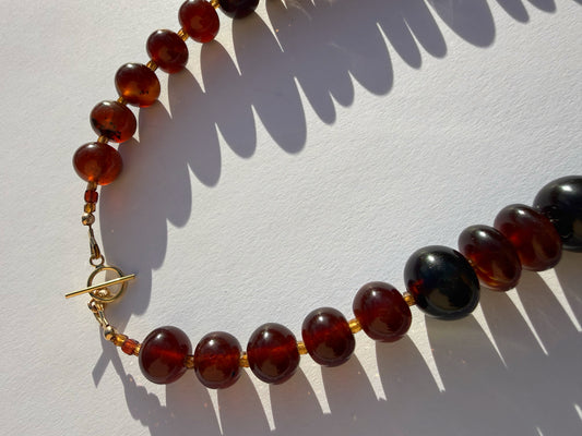 Sumatran Amber Collar