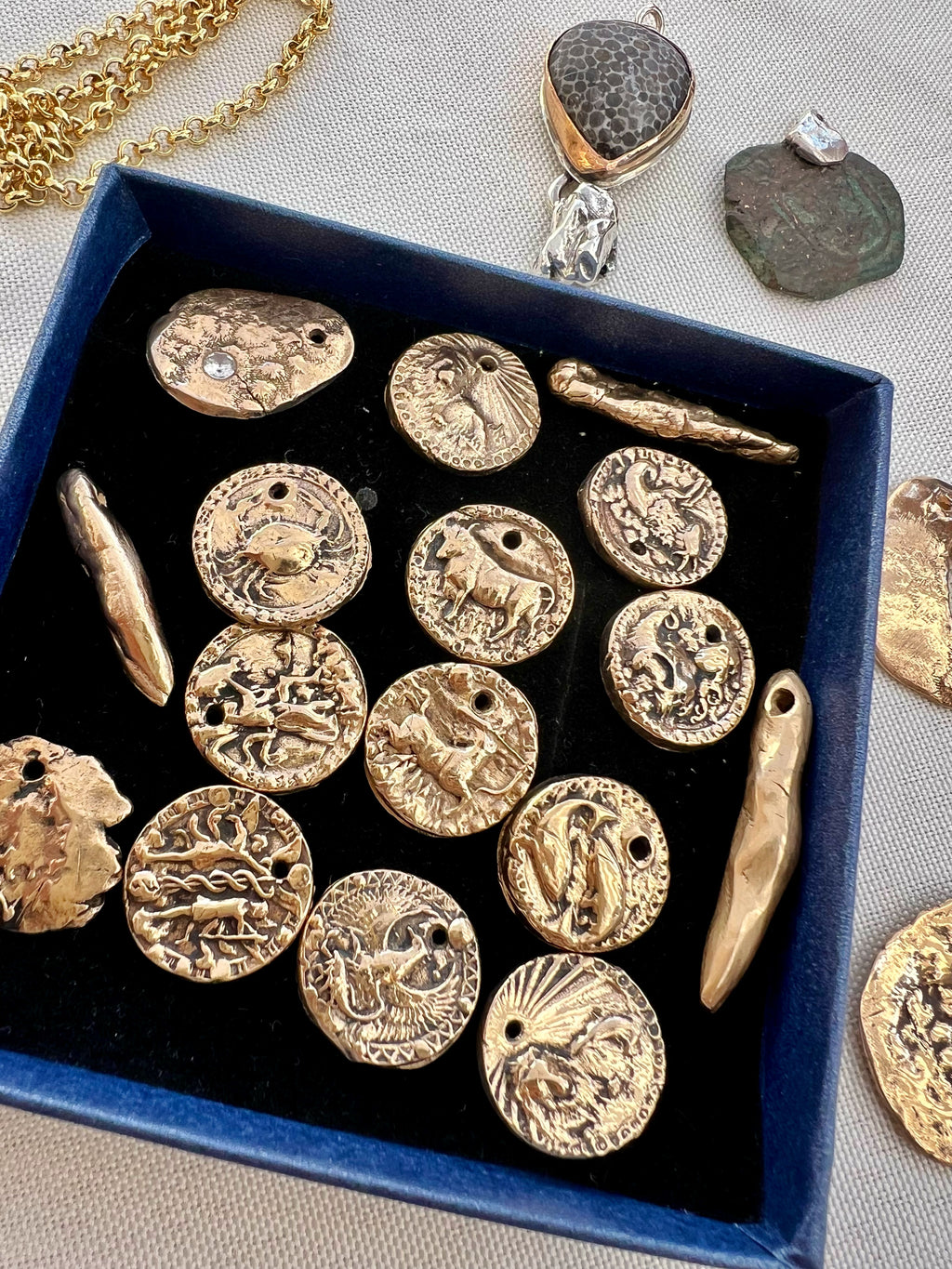 Zodiac charms