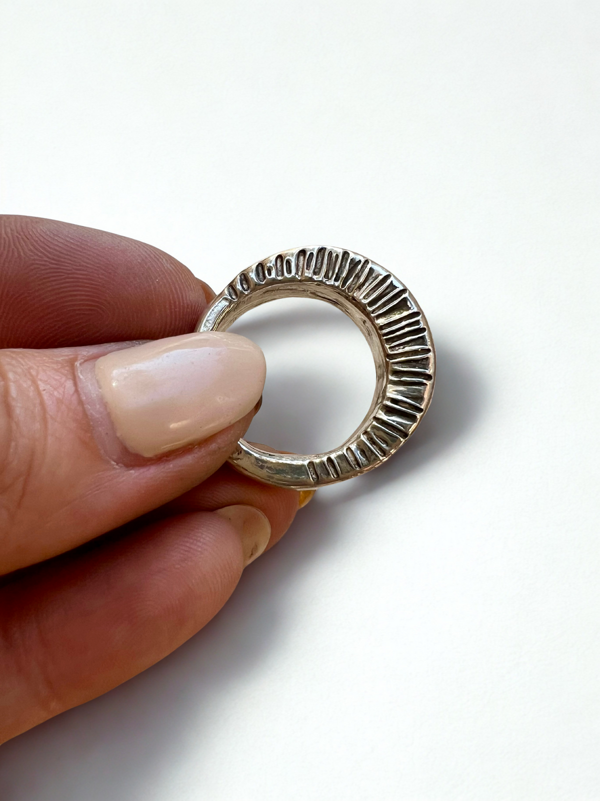 Size 7 Modern Sun Ring