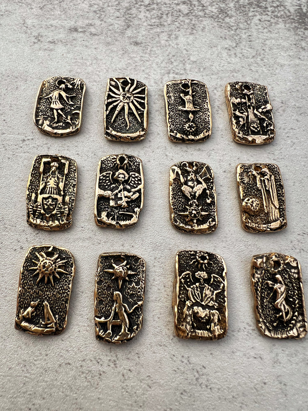 Tarot charms