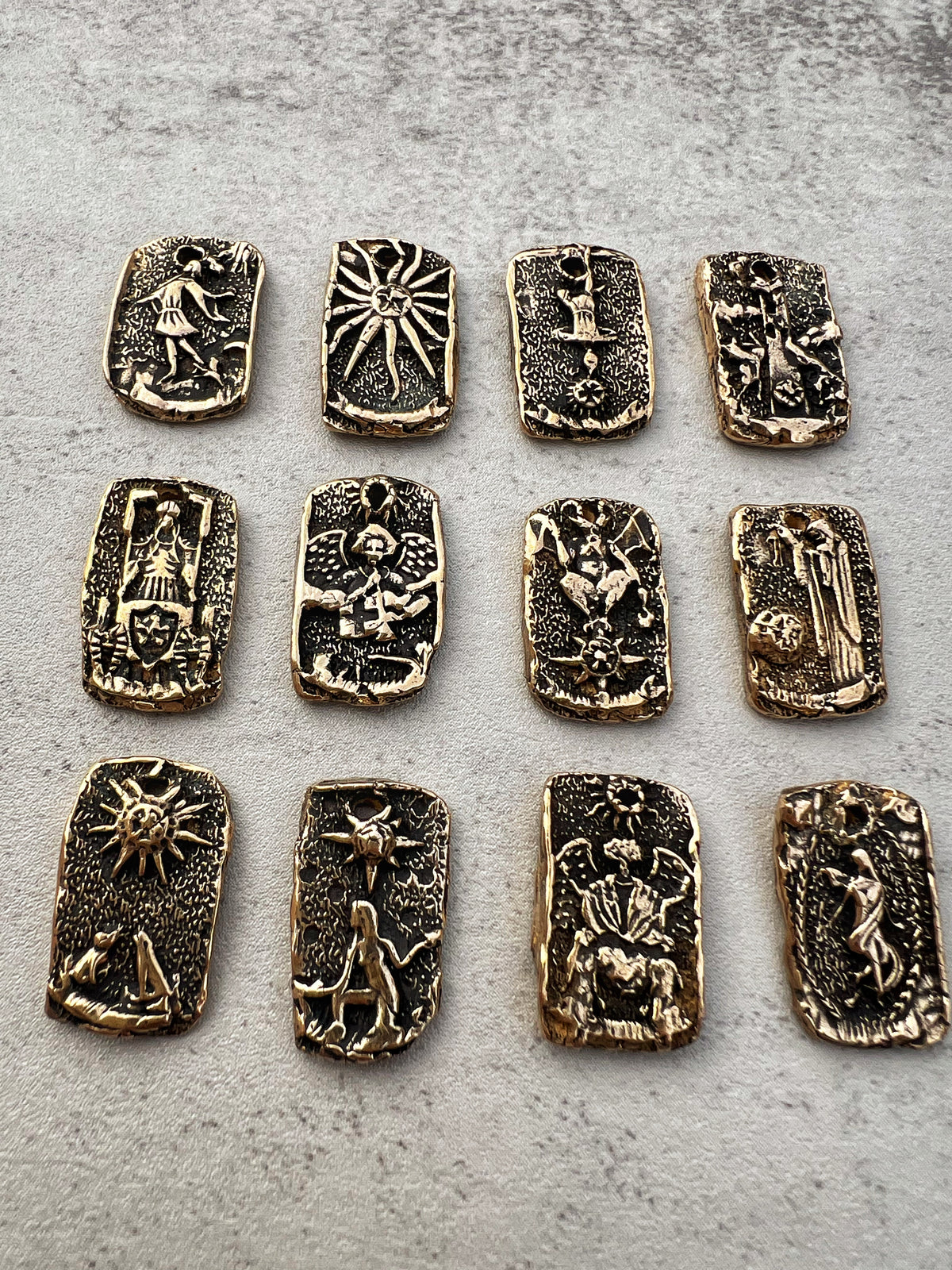 Tarot charms