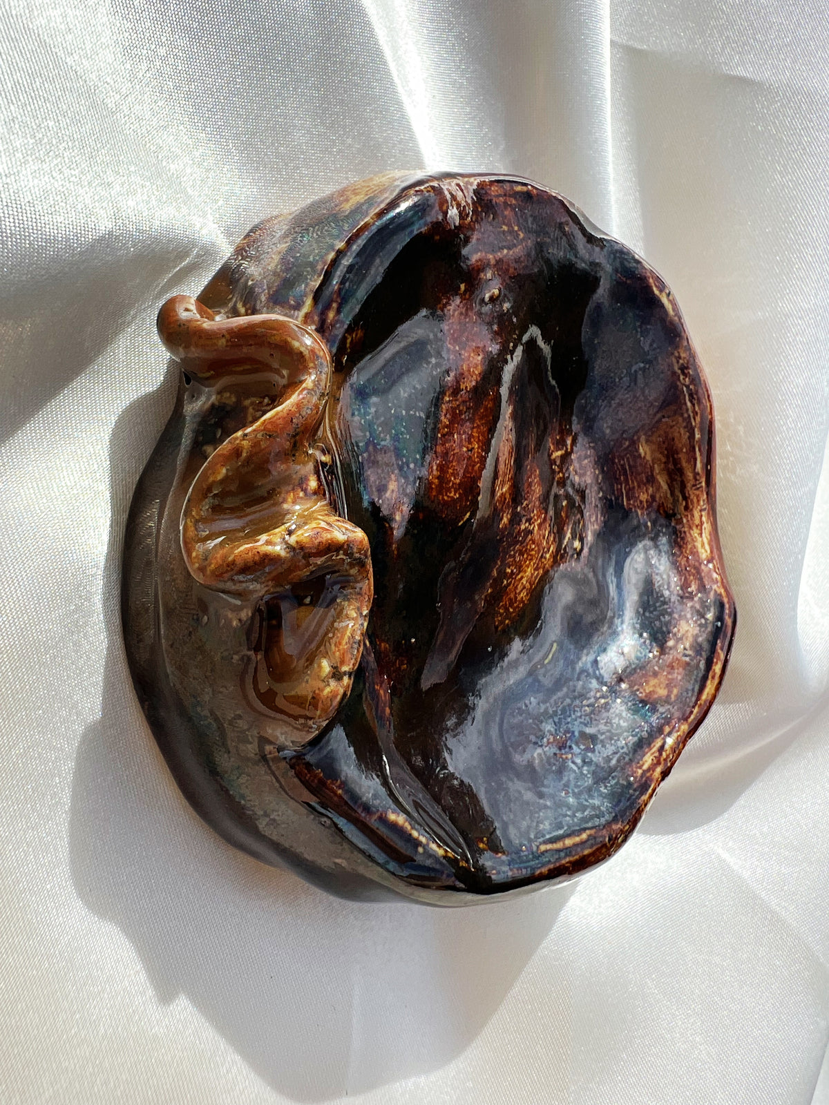Snake Dish & Burnished Cup