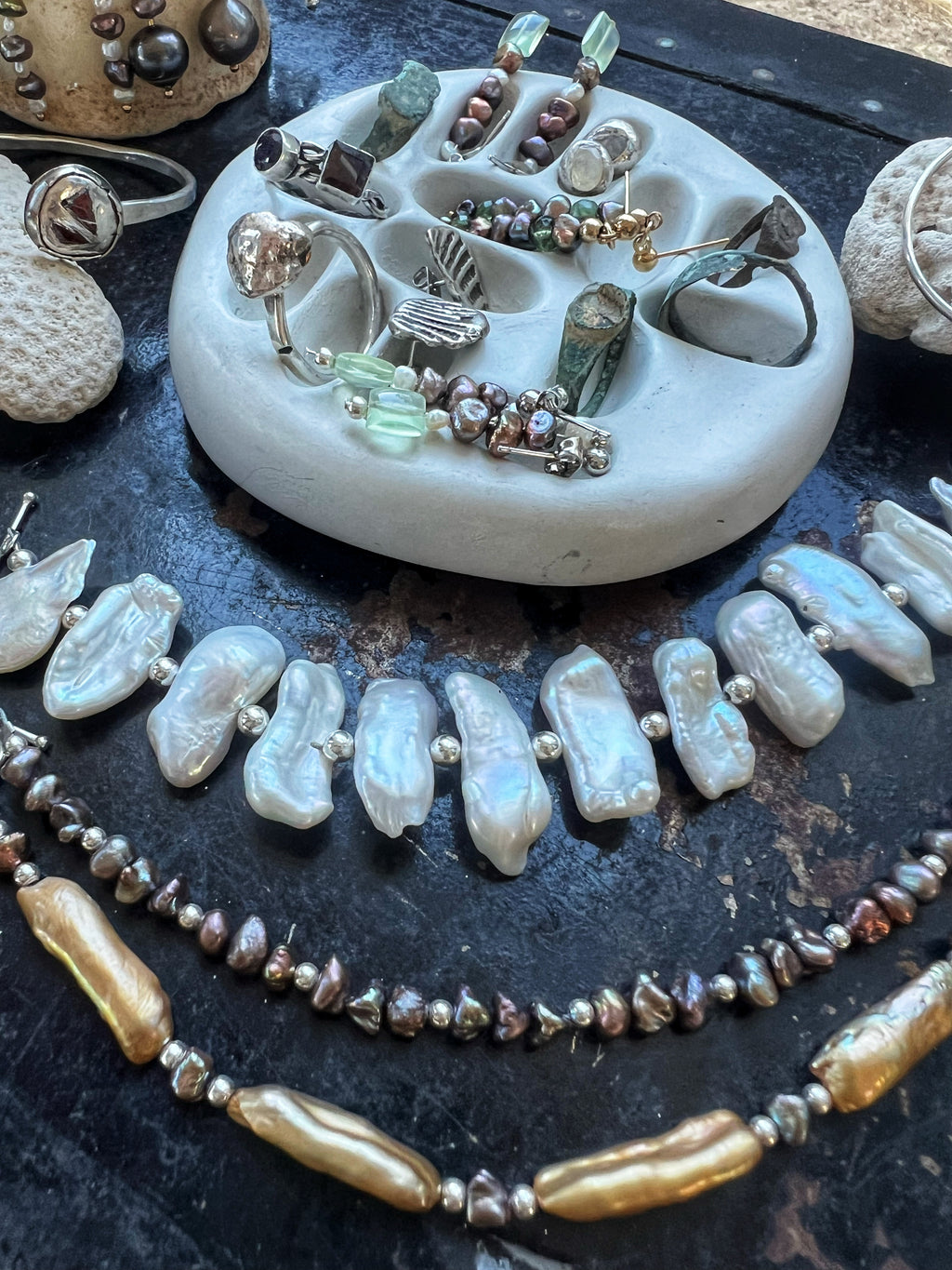 Pearl Bracelets ~ 3 styles