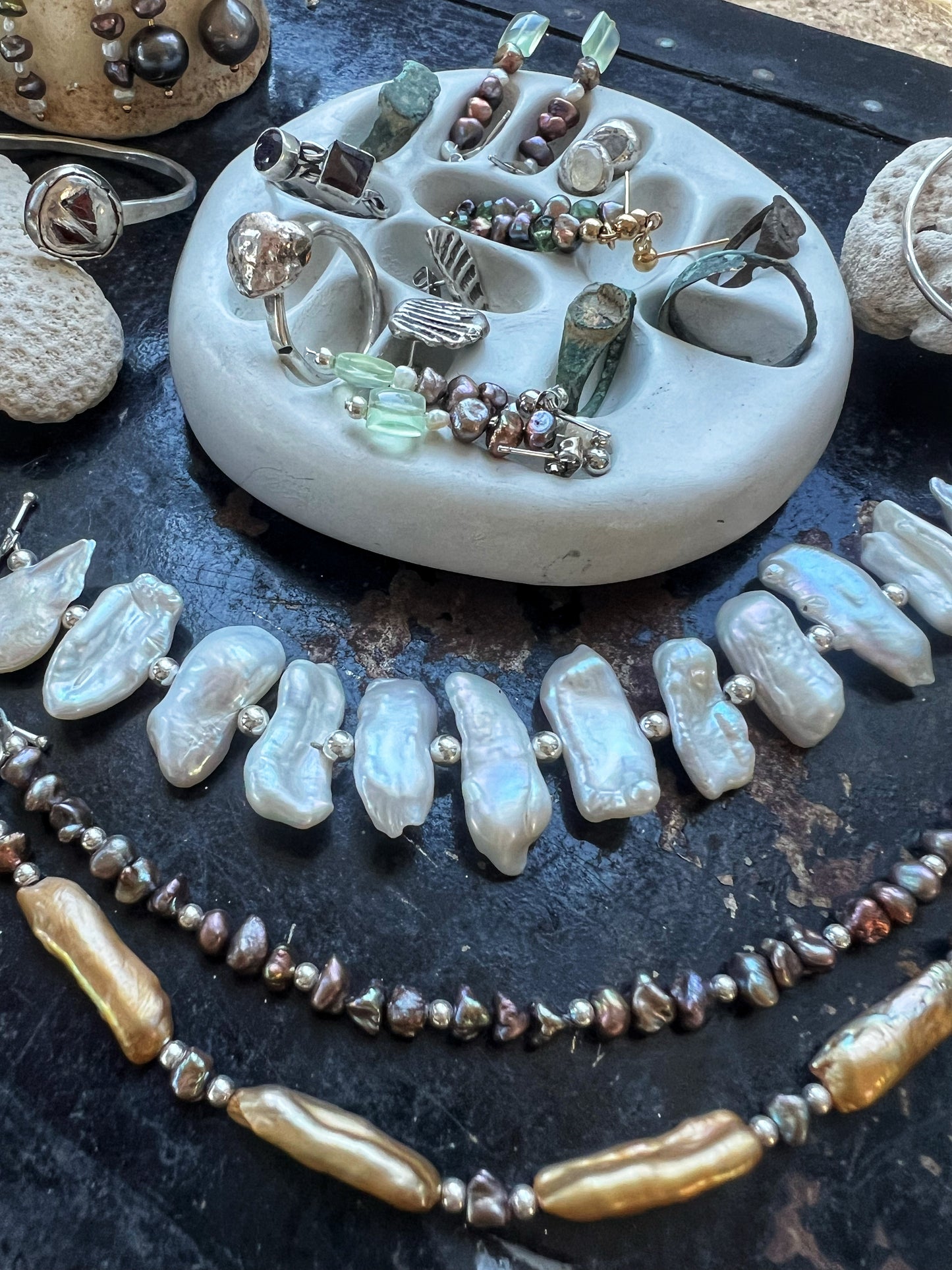 Pearl Bracelets ~ 3 styles