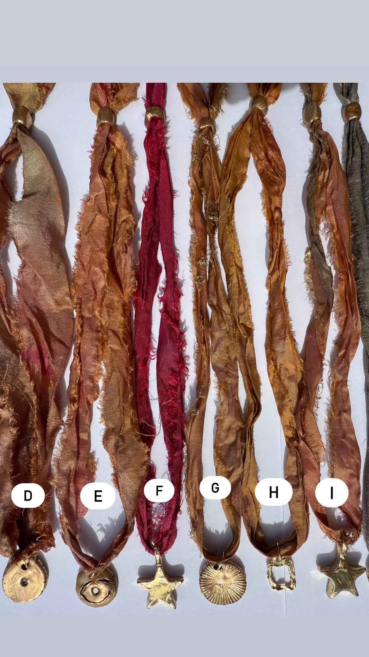 Sunworn Silk Ribbons — Bronze