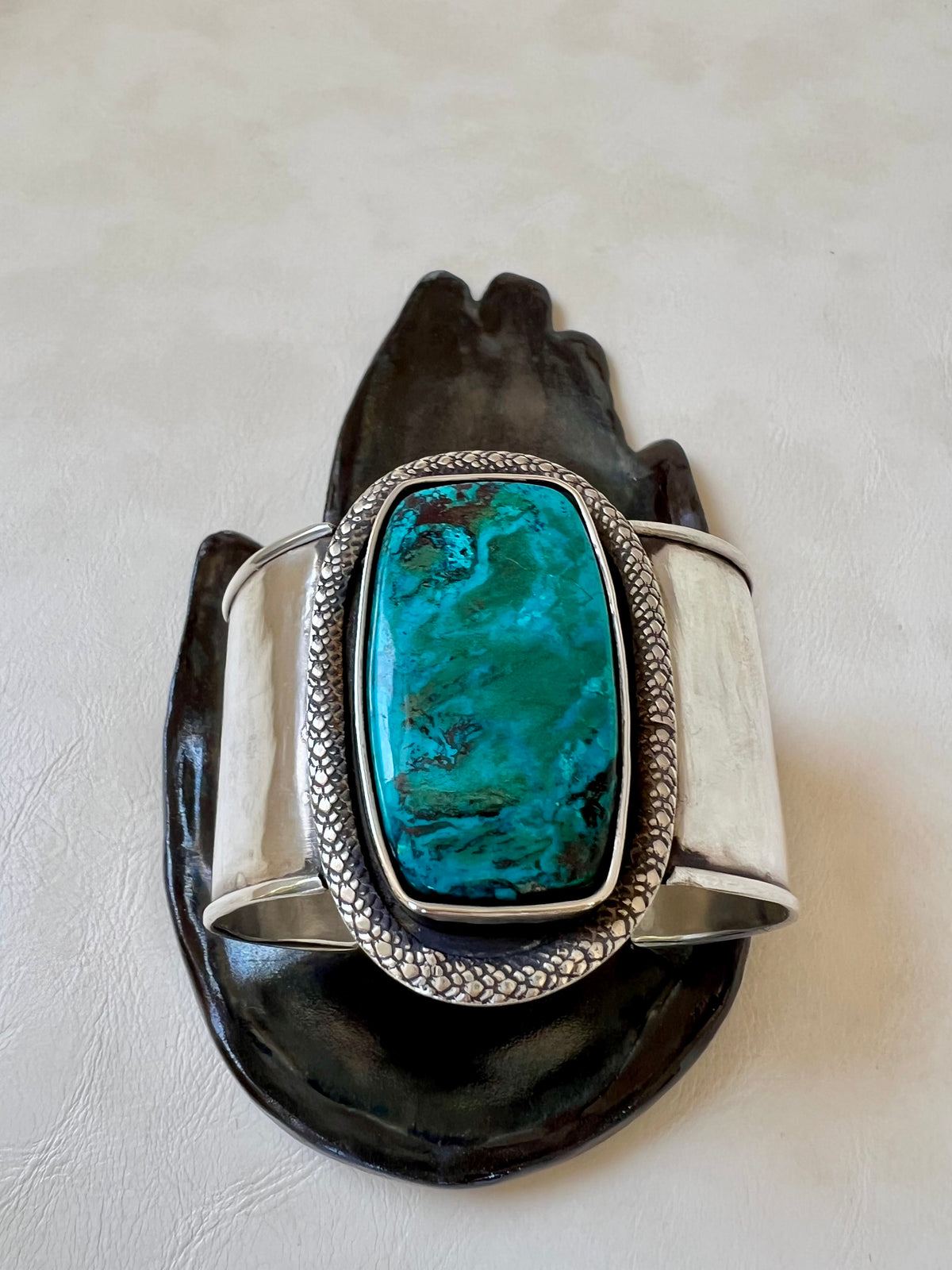 Chrysoprase Cuff