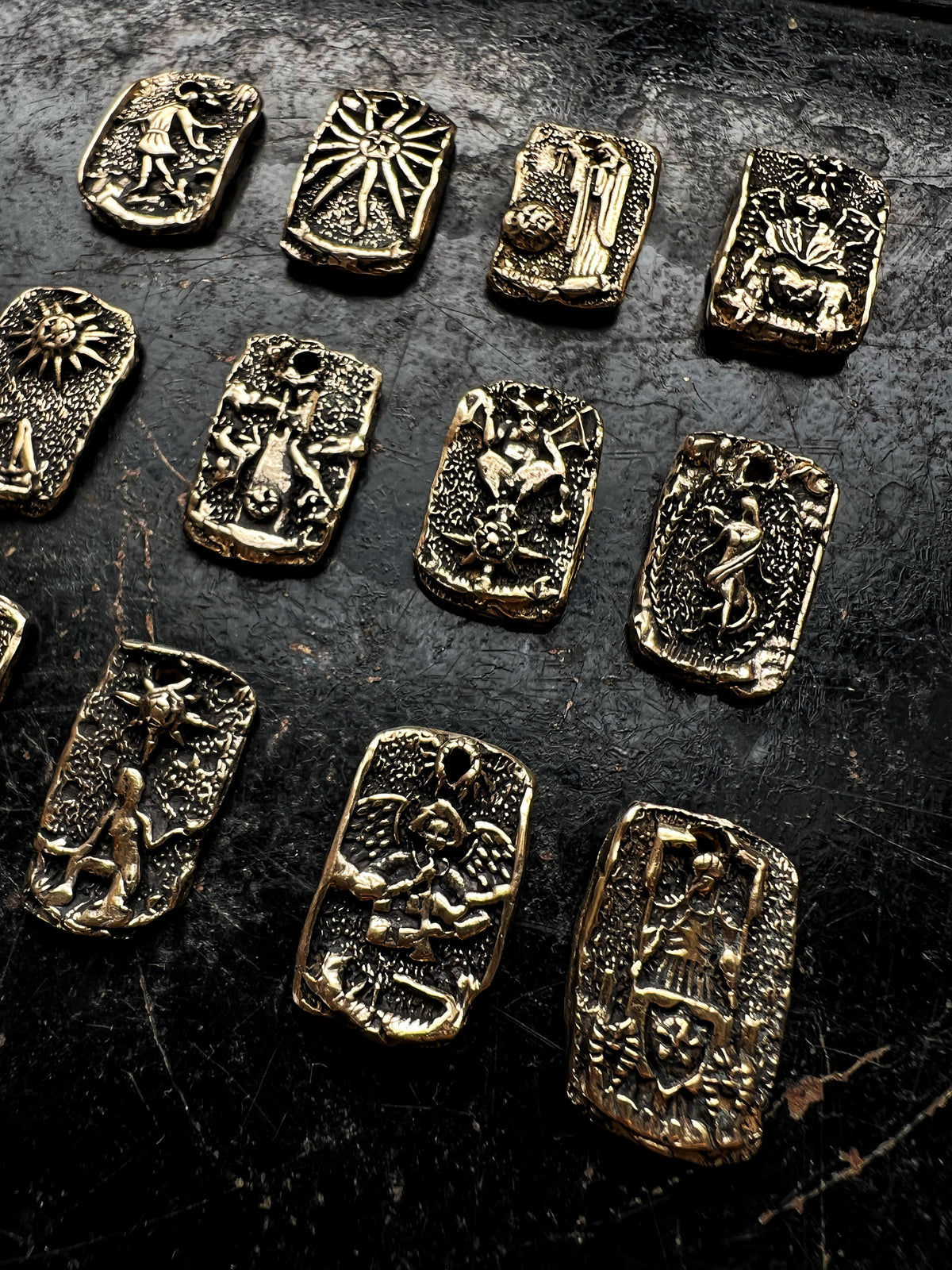 Tarot charms