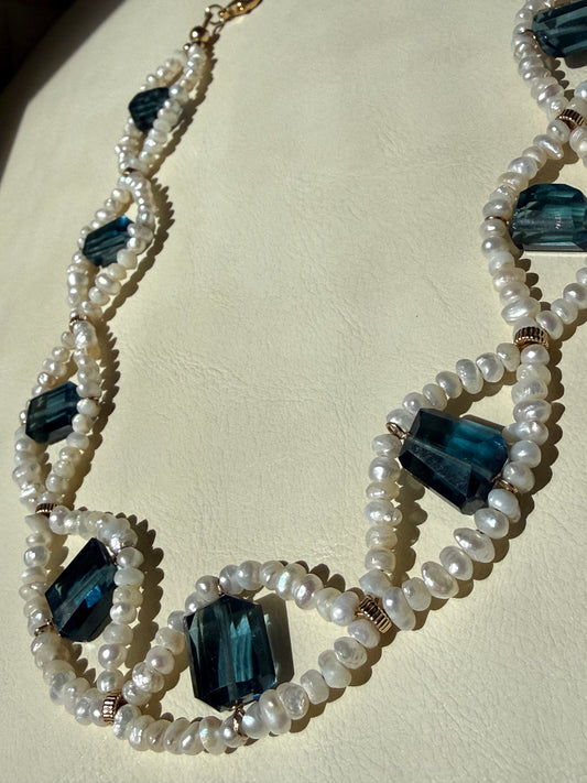 London Blue Topaz Collar