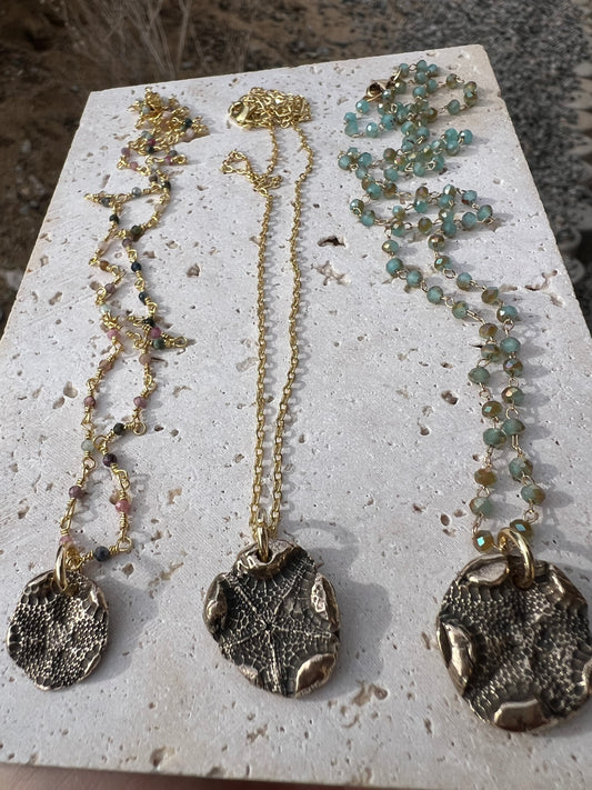 Starfish with Beaded Chains