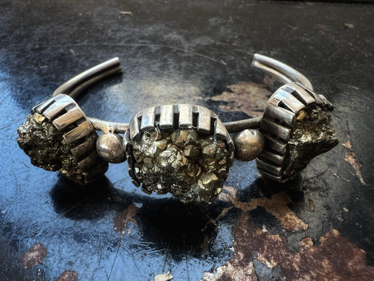 Pyrite Cuff