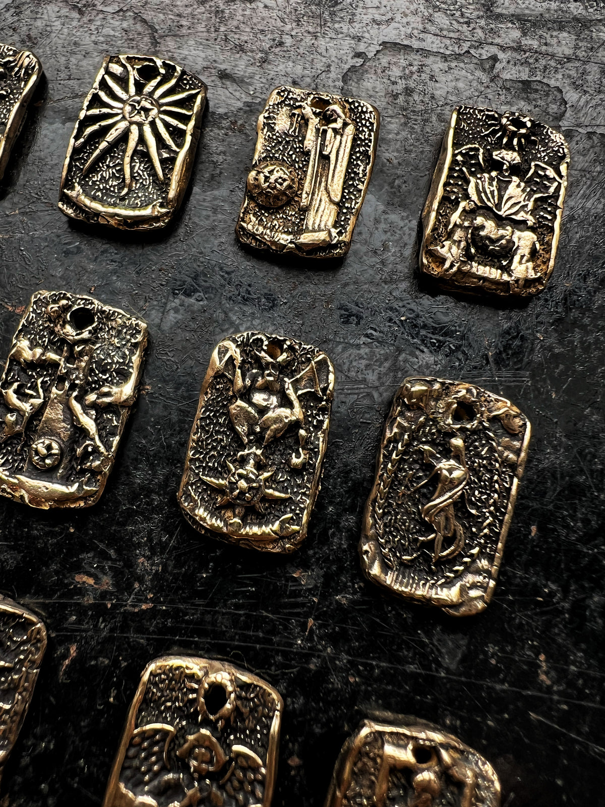 Tarot charms