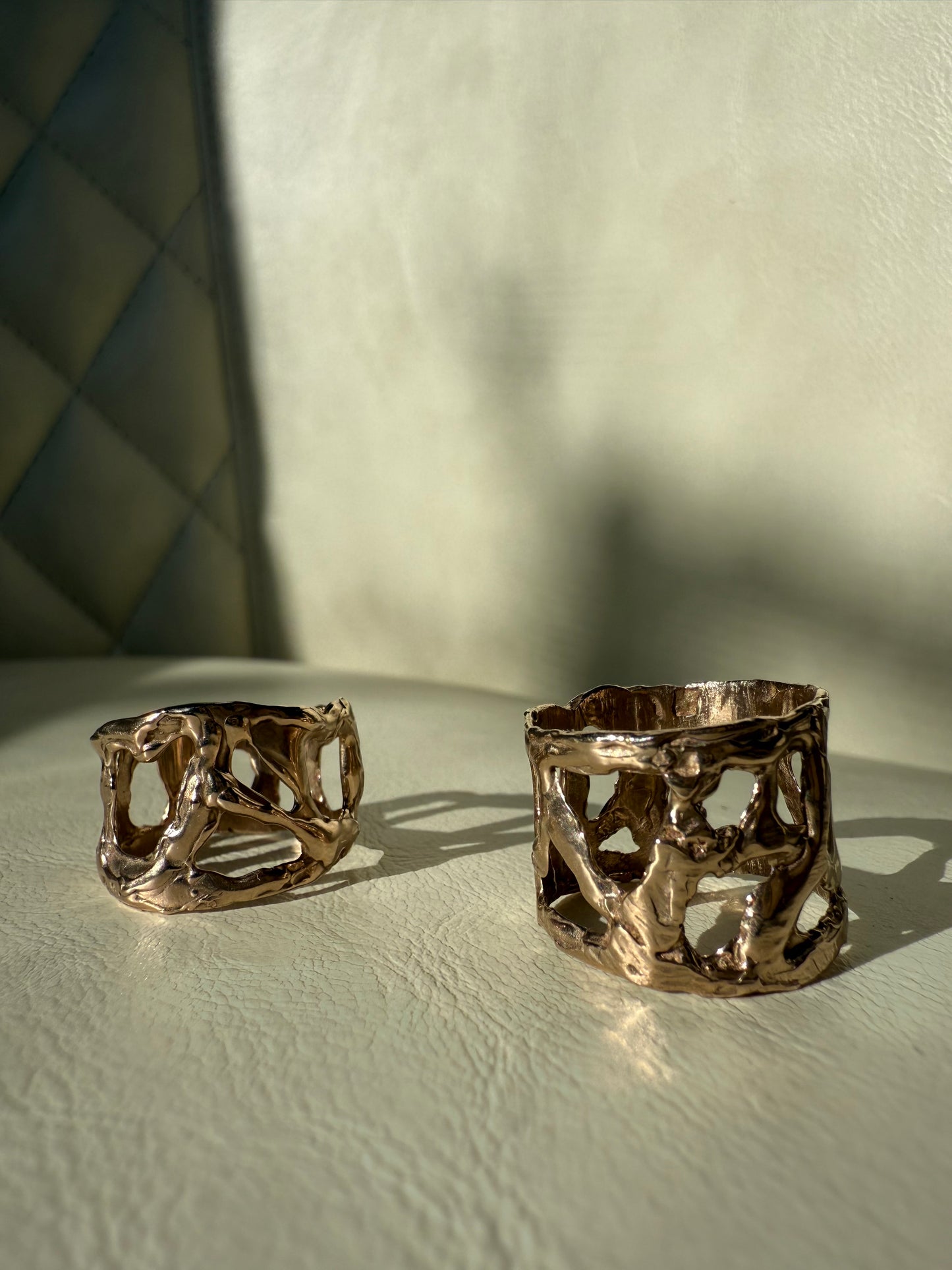 Sculptural Ring - Now in 14k Gold! - Made to order