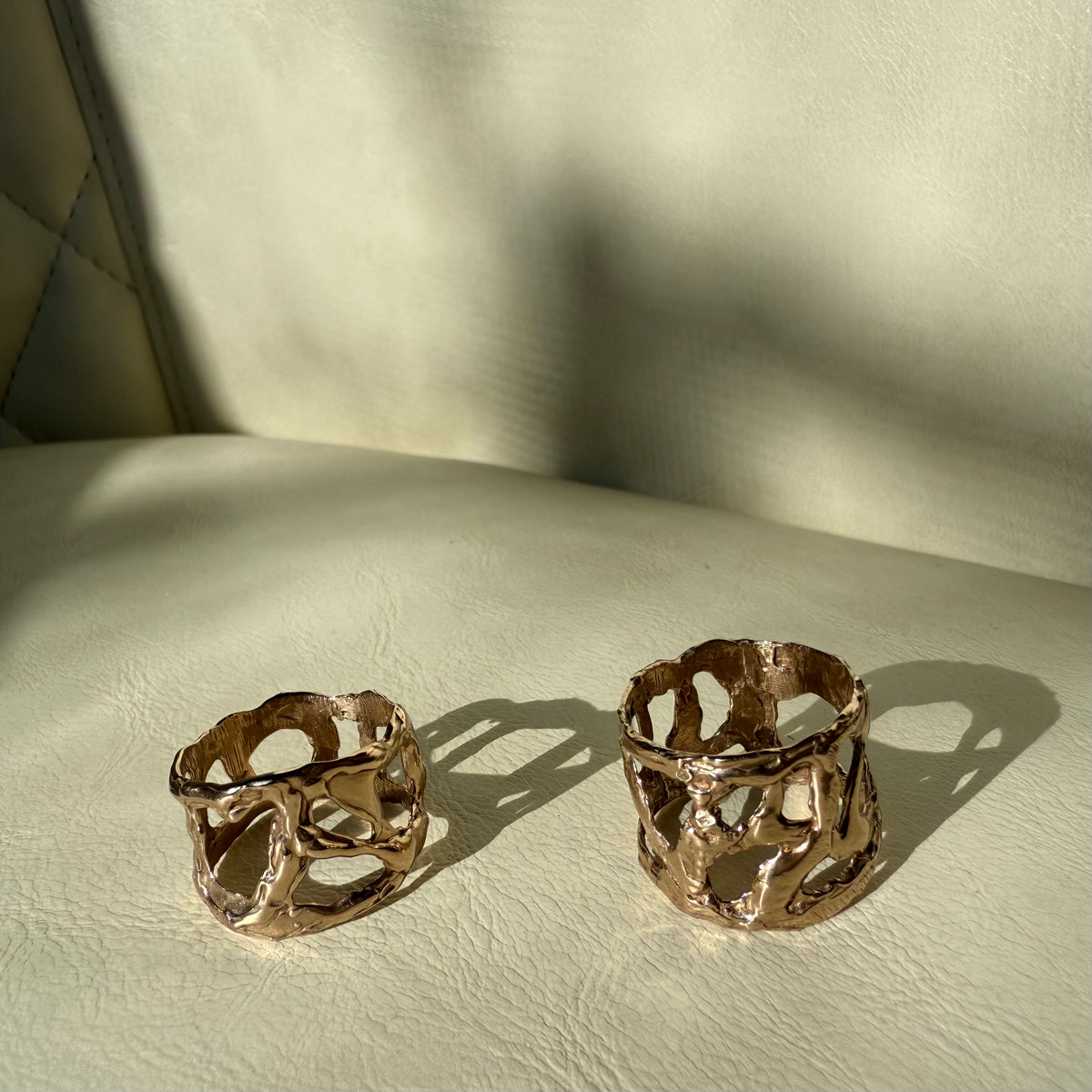 Sculptural Ring - Now in 14k Gold! - Made to order