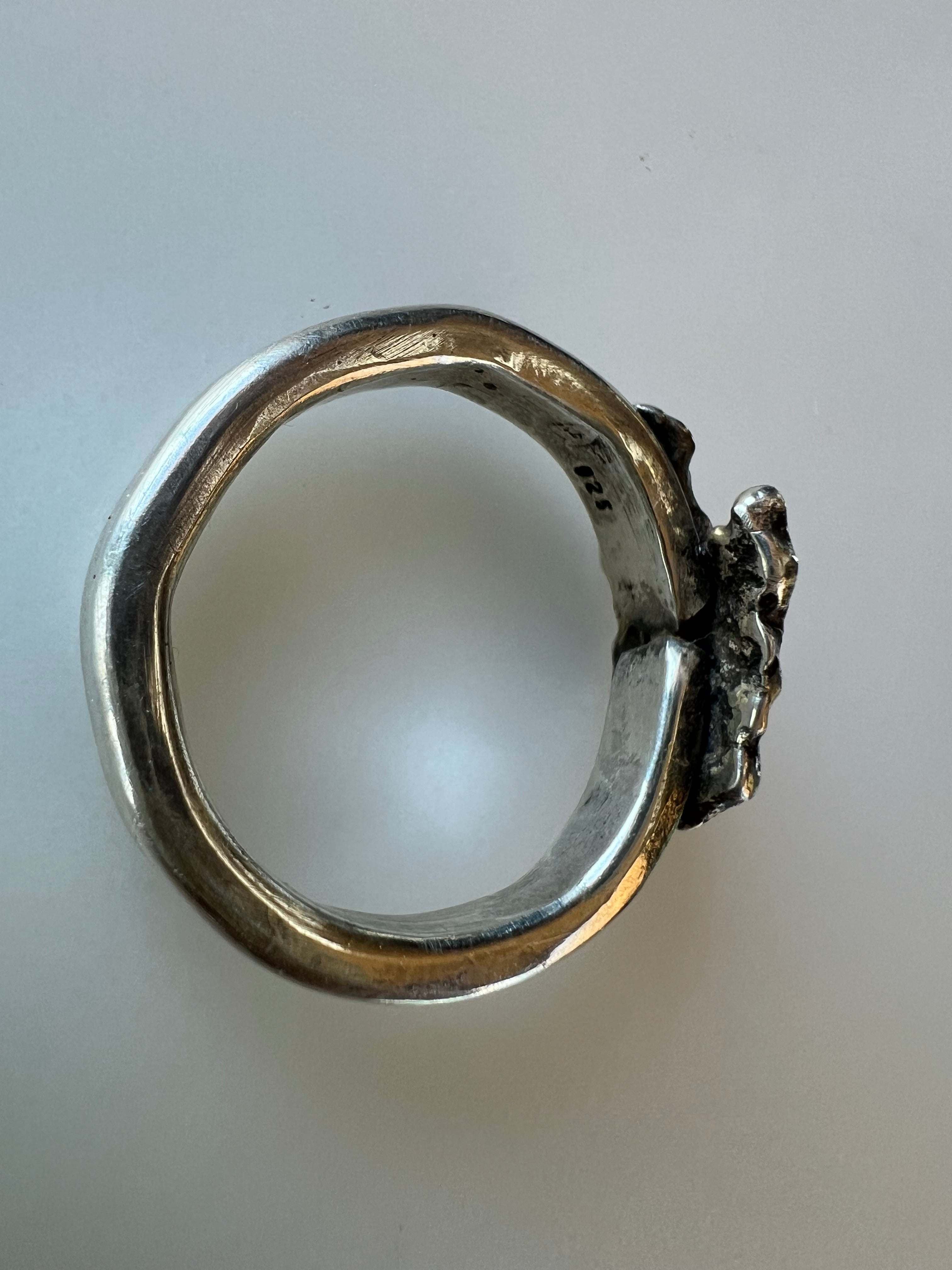Silver Claw Ring