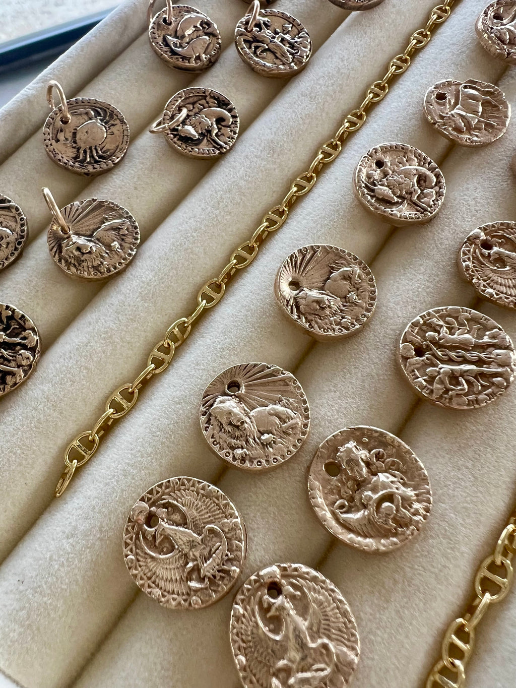 Zodiac charms